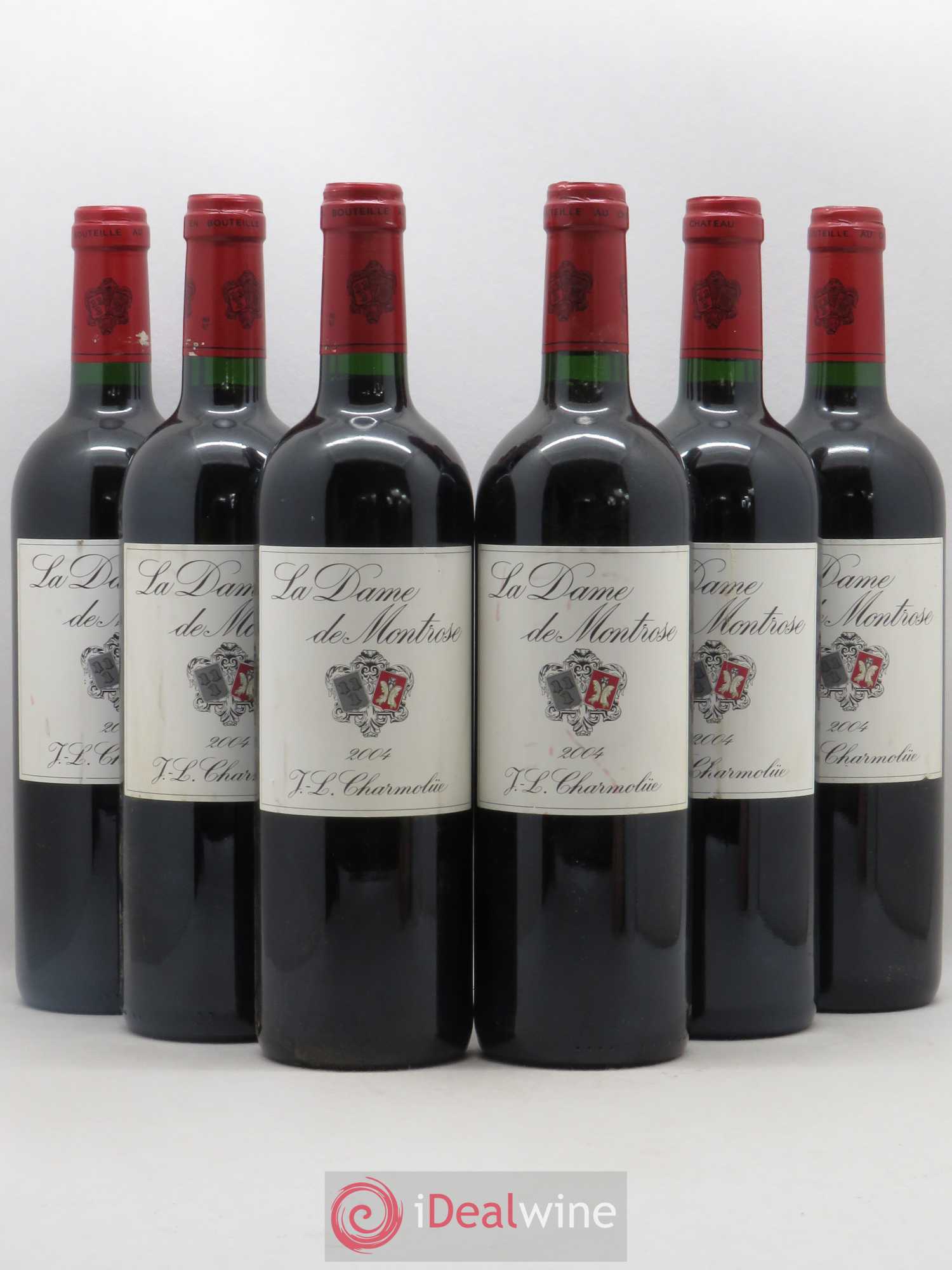 La Dame de Montrose Second Vin 2004 - Lot de 6 bouteilles - 0