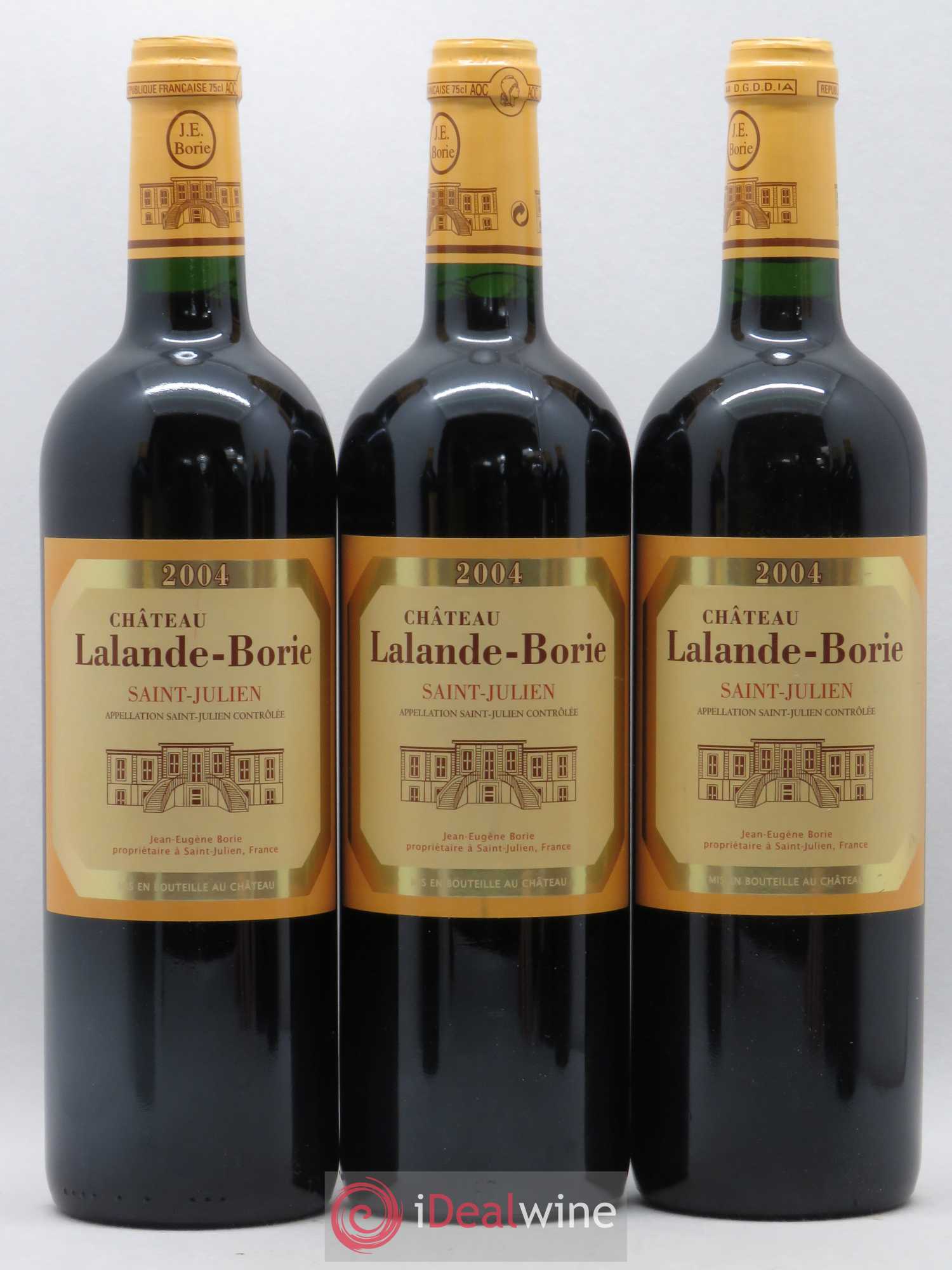 Château Lalande Borie 2004 - Lot de 6 bouteilles - 1
