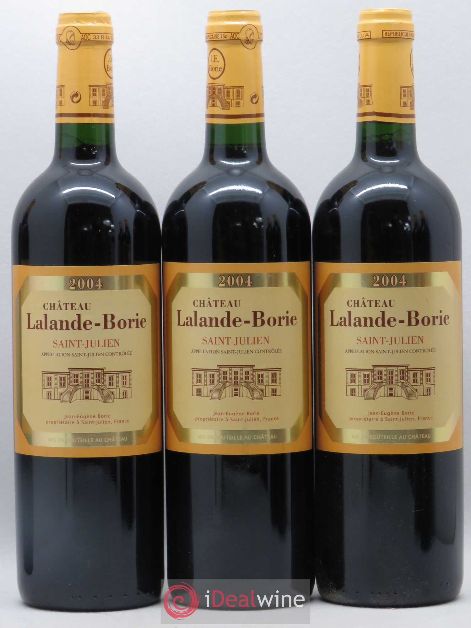 Château Lalande Borie 2004 - Lot de 6 bouteilles - 1