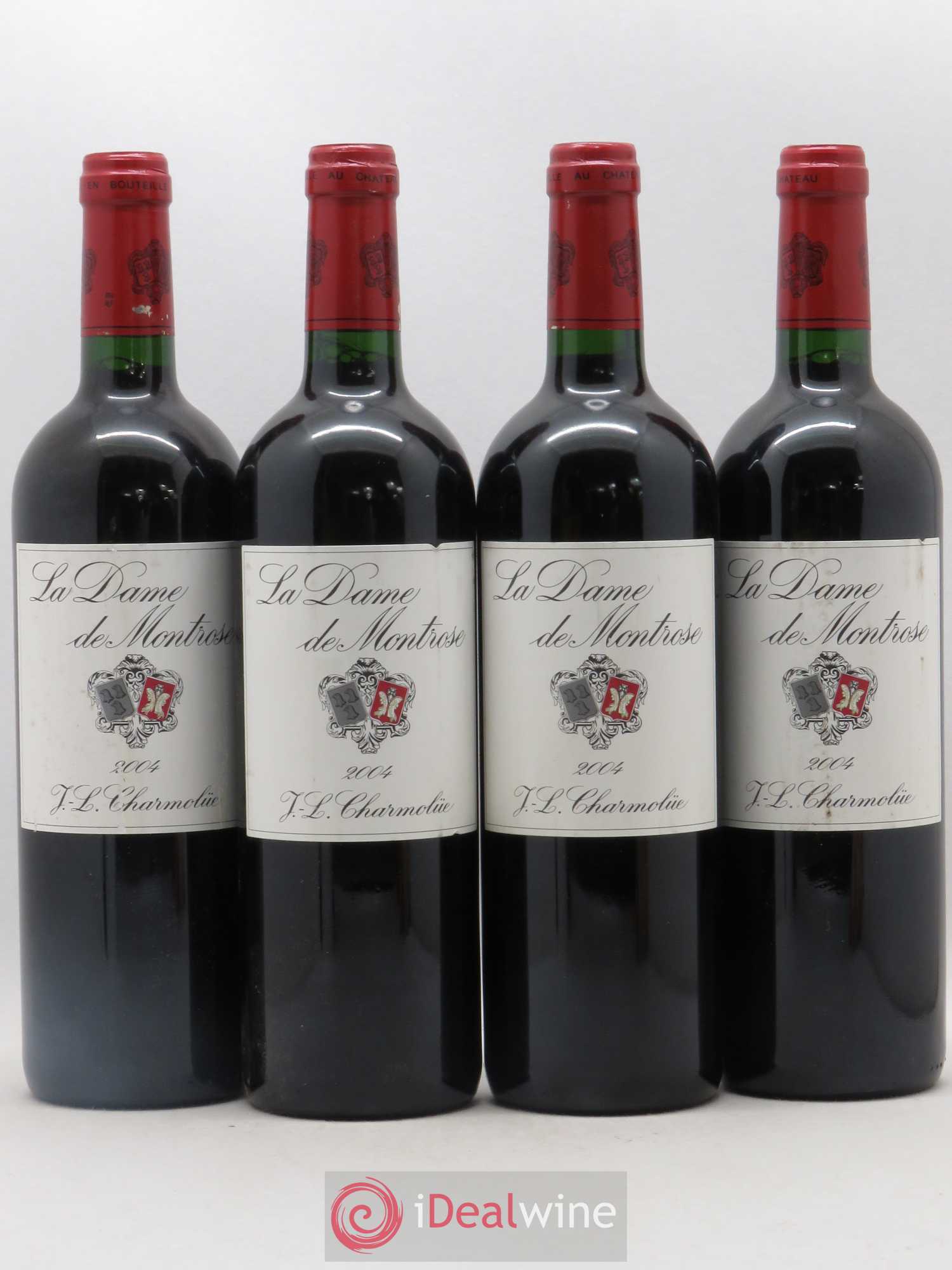 La Dame de Montrose Second Vin 2004 - Lot de 4 bouteilles - 0