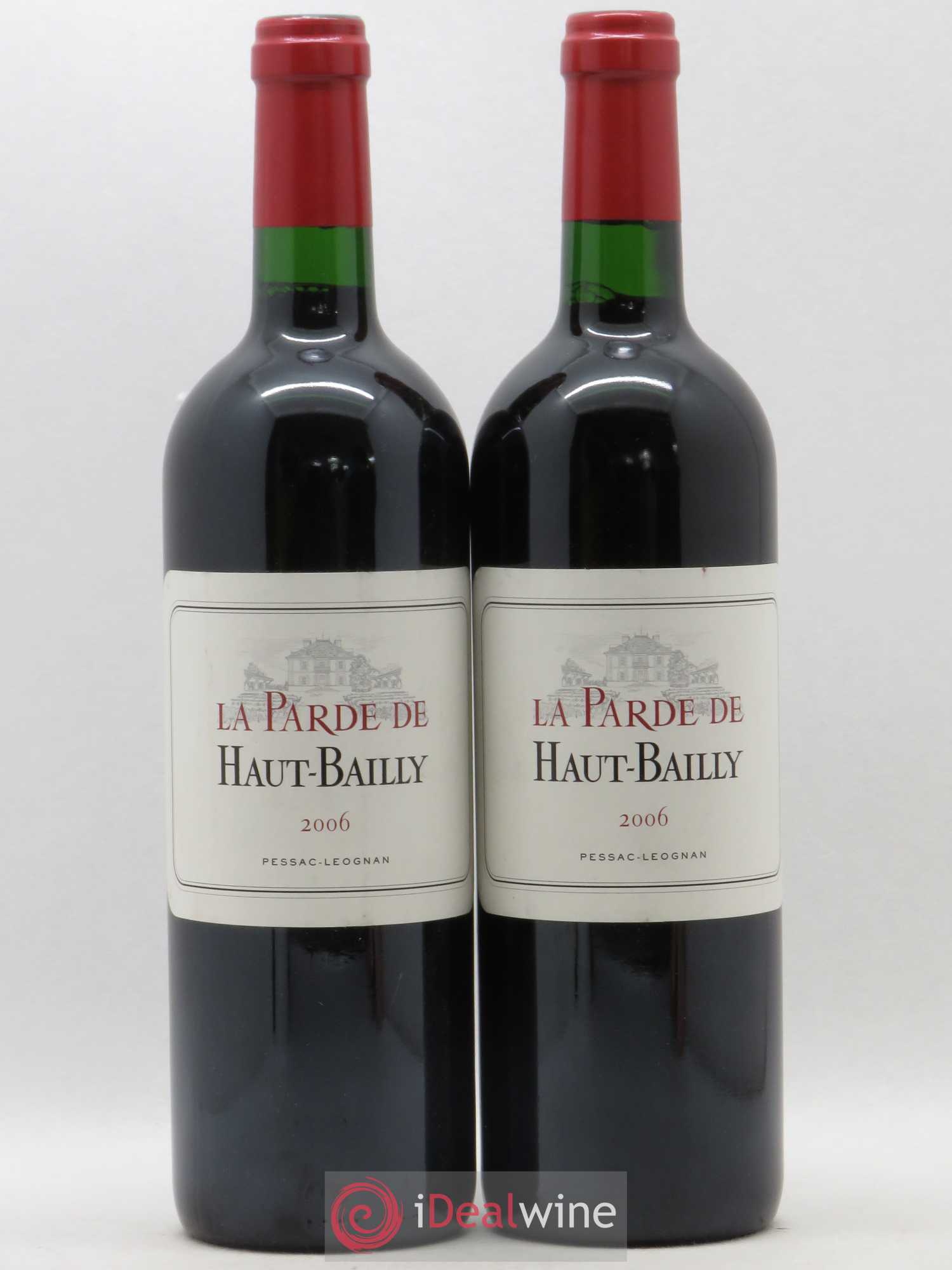 Haut Bailly II (Anciennement La Parde de Haut-Bailly) Second Vin 2006 - Lot de 2 bouteilles - 0