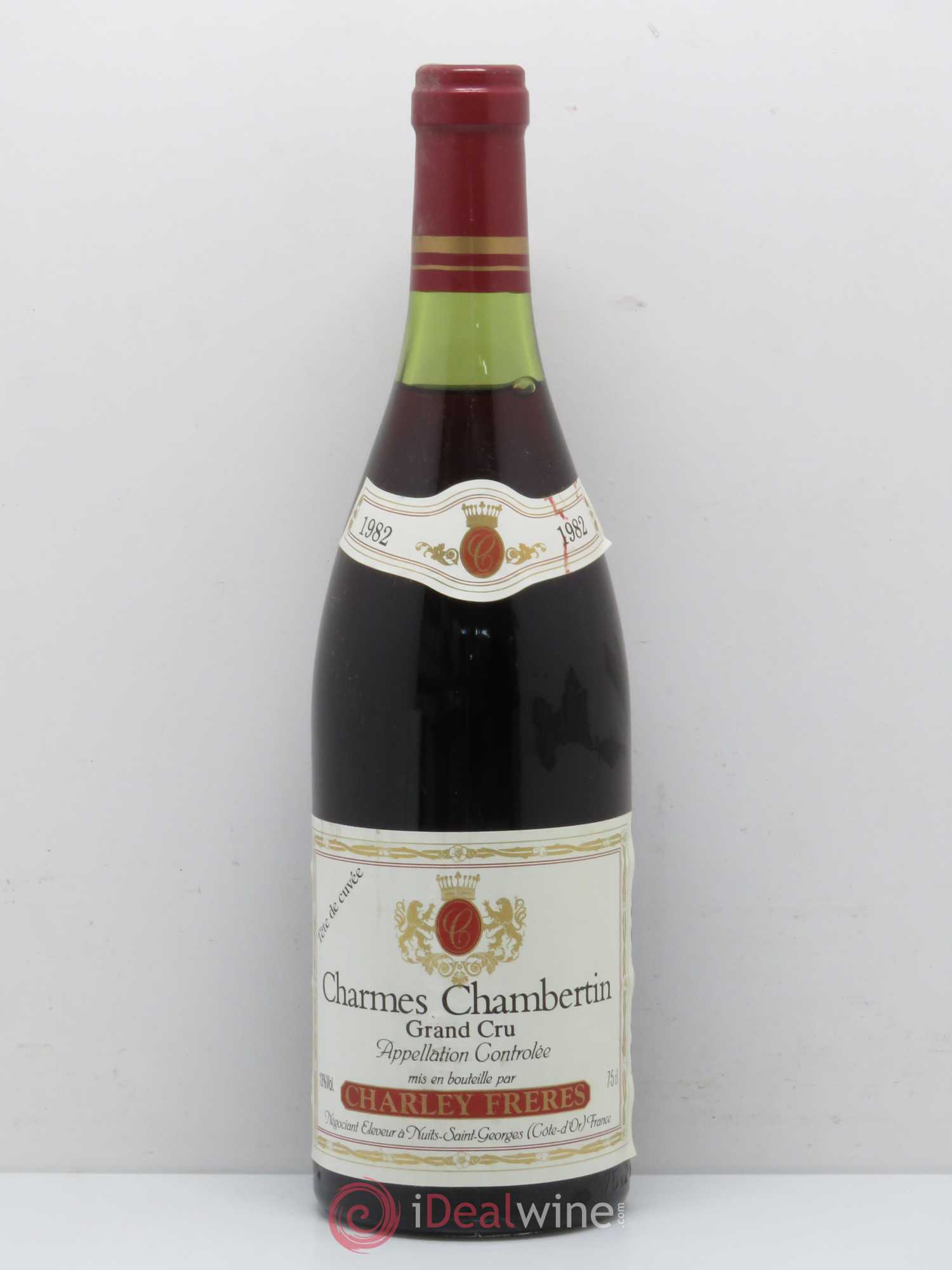 Charmes-Chambertin Grand Cru Charley Freres 1982 - Lot de 1 bouteille - 0