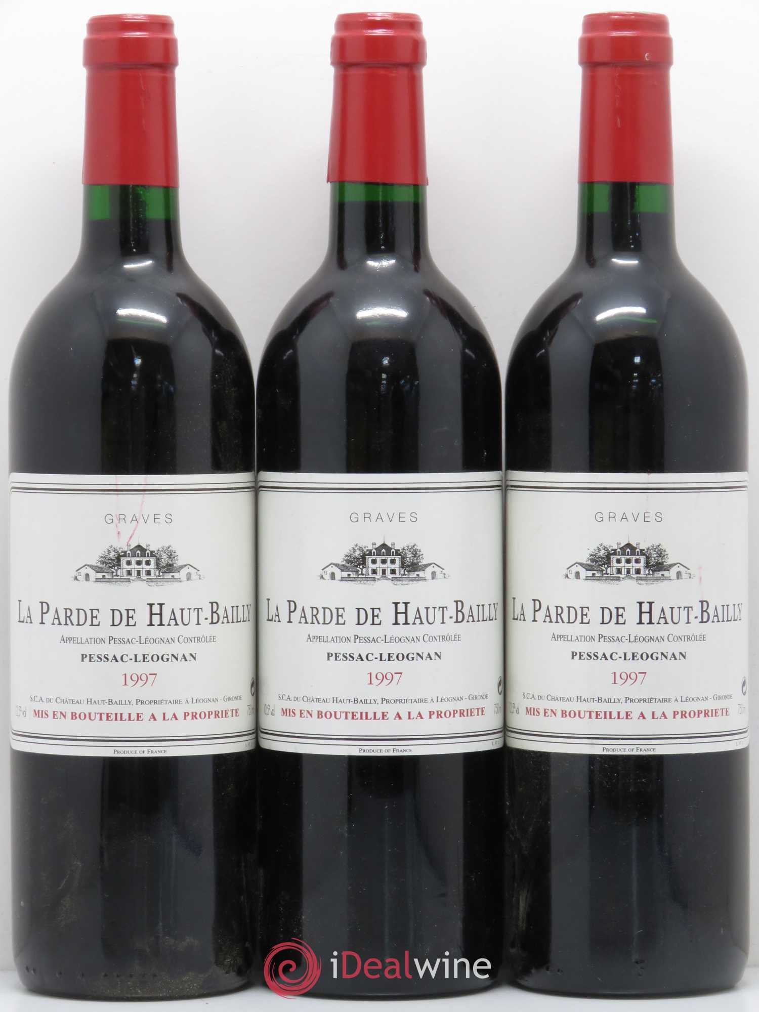 Haut Bailly II (Anciennement La Parde de Haut-Bailly) Second Vin 1997 - Lot de 12 bouteilles - 2