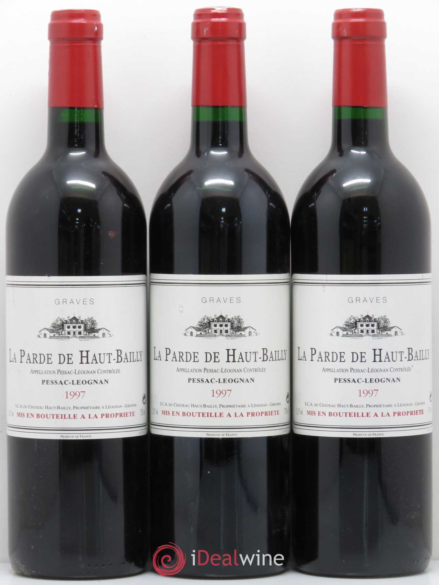 Haut Bailly II (Anciennement La Parde de Haut-Bailly) Second Vin 1997 - Lot de 12 bouteilles - 3