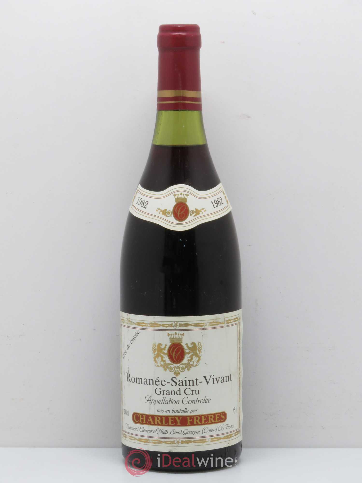 Romanée-Saint-Vivant Grand Cru Charley Freres 1982 - Lot de 1 bouteille - 0