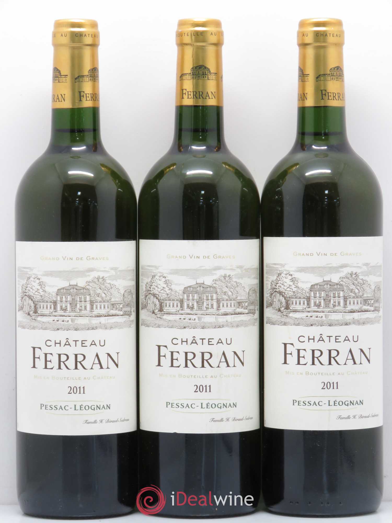 Pessac-Léognan Château Ferrand 2011 - Posten von 5 Flaschen - 1