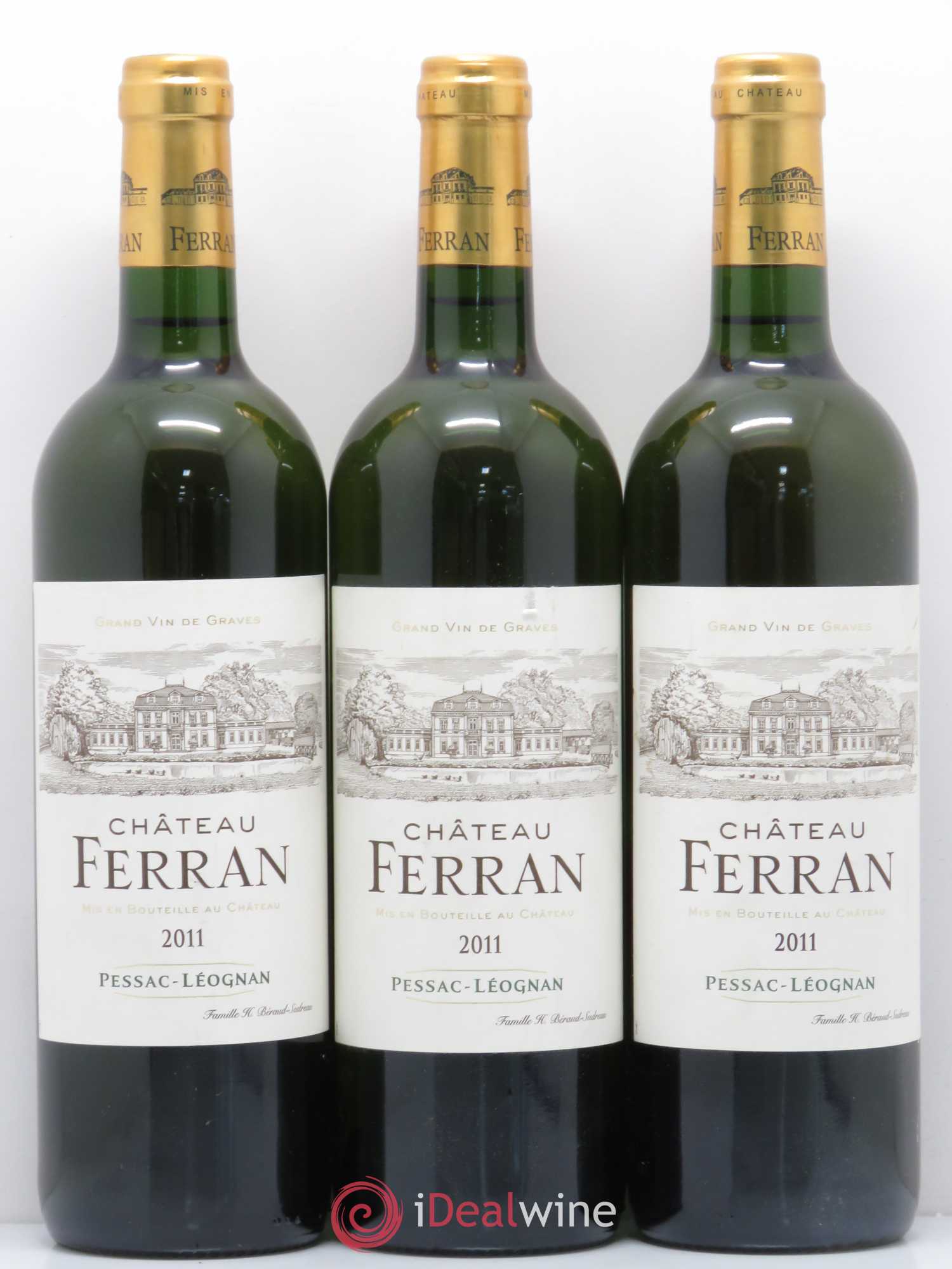 Pessac-Léognan Château Ferrand 2011 - Posten von 3 Flaschen - 0