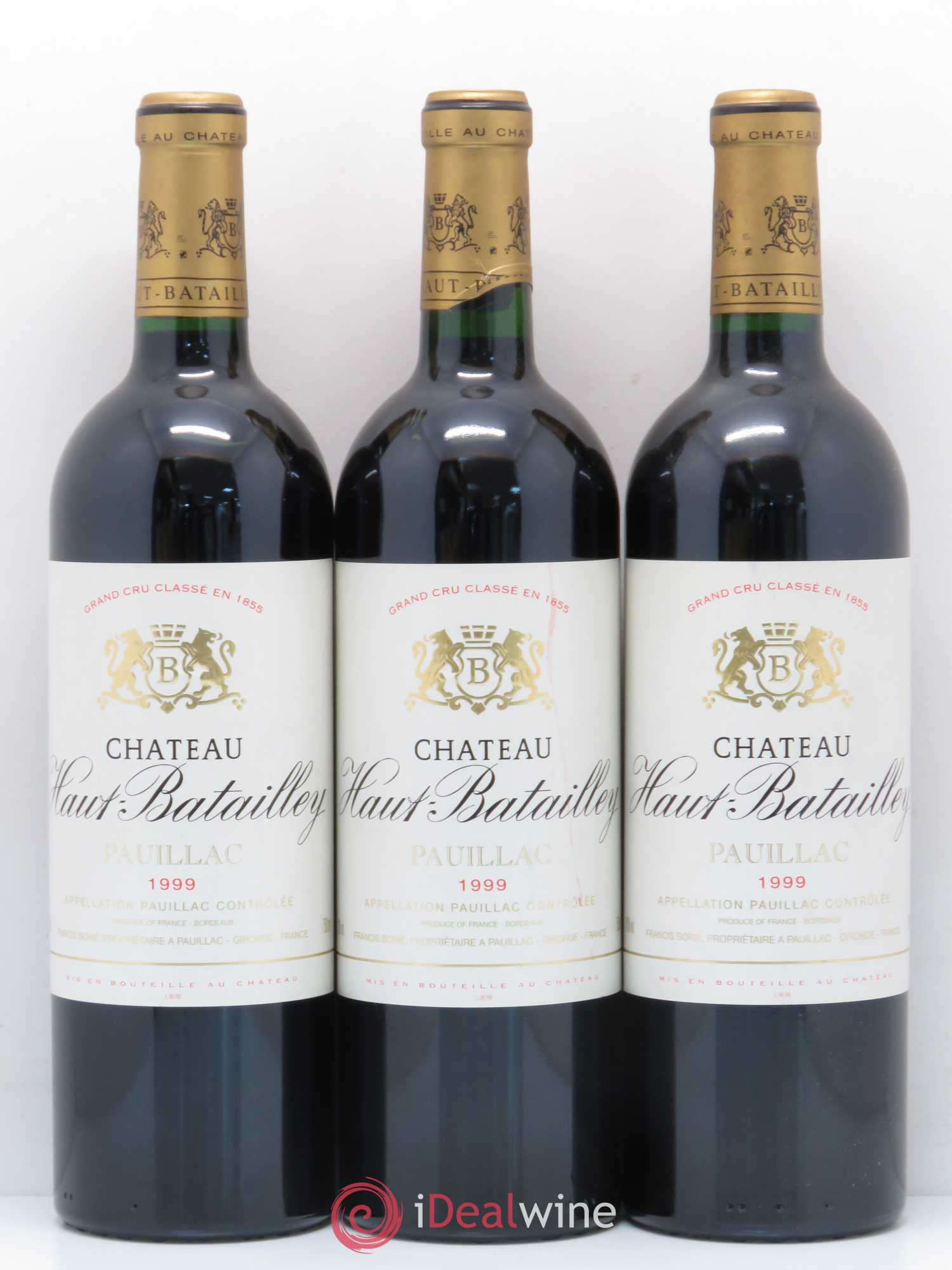 Château Haut Batailley 5ème Grand Cru Classé 1999 - Lot de 6 bouteilles - 2