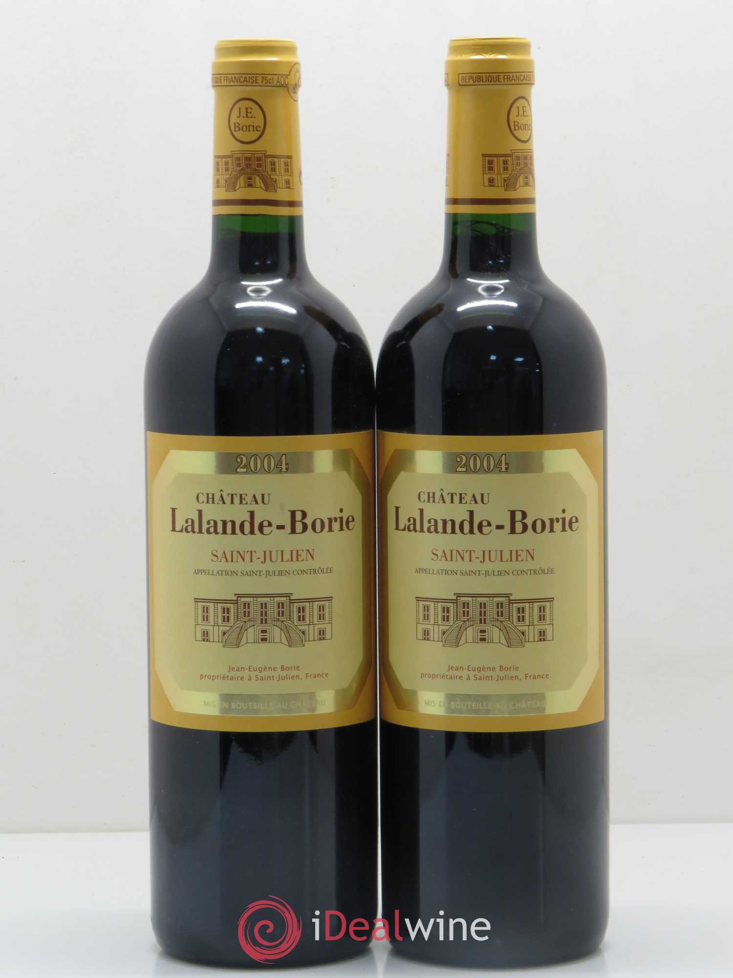Château Lalande Borie 2004 - Lot de 2 bouteilles - 0