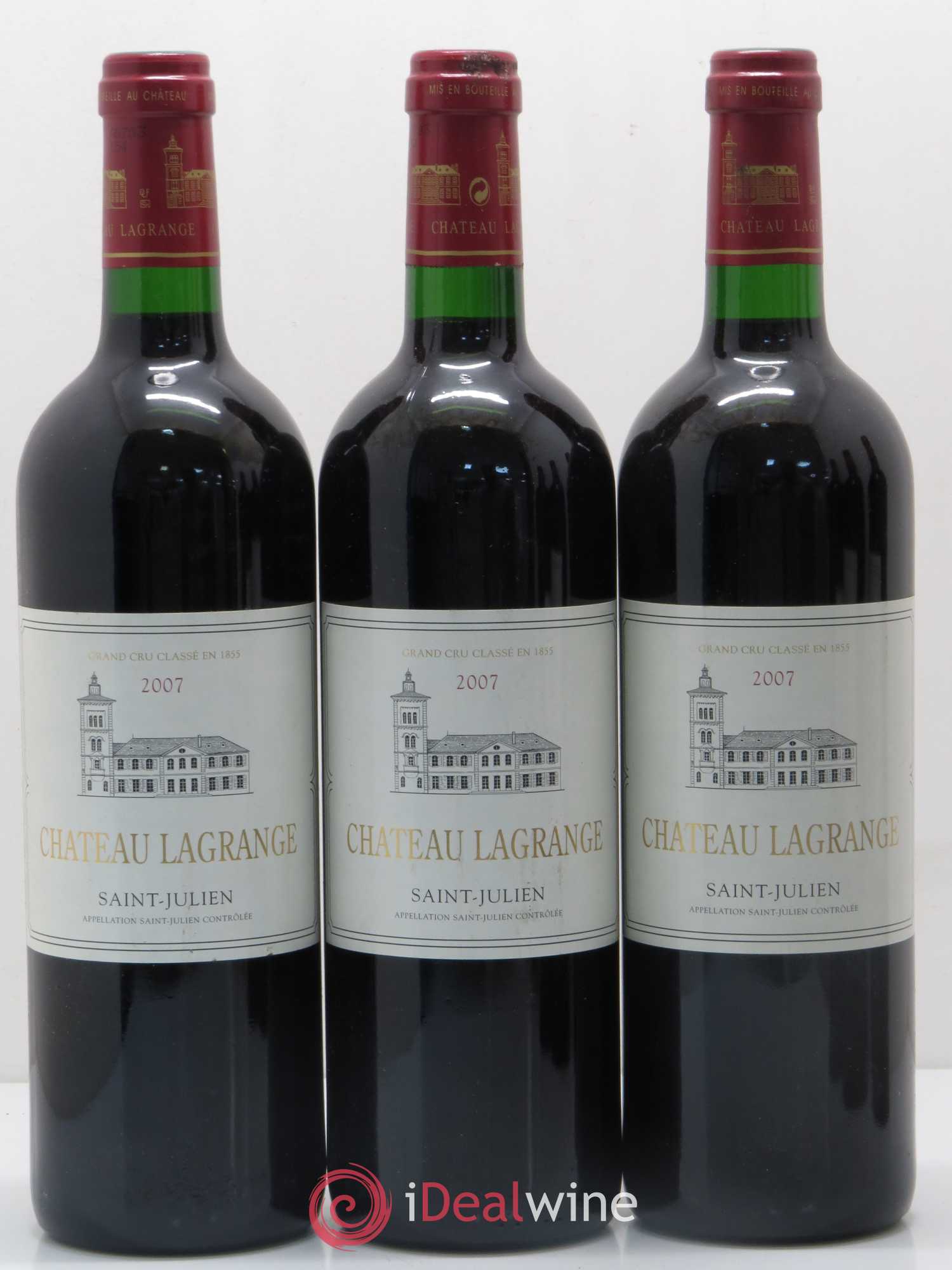 Château Lagrange 3ème Grand Cru Classé 2007 - Lot de 6 bouteilles - 1