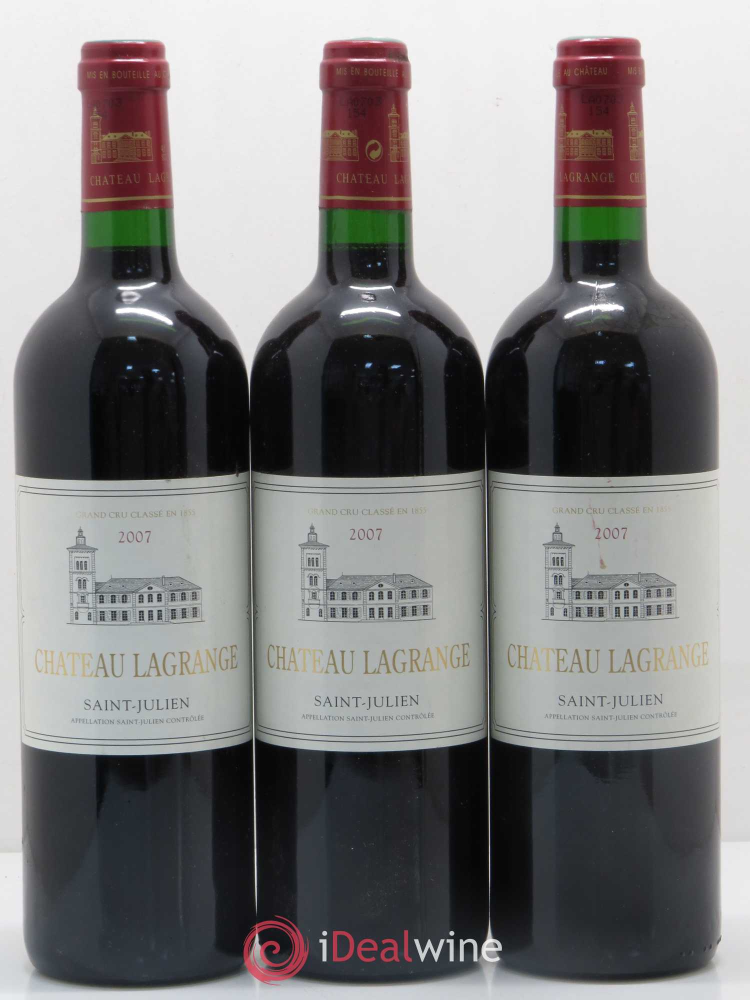 Château Lagrange 3ème Grand Cru Classé 2007 - Lot de 6 bouteilles - 2