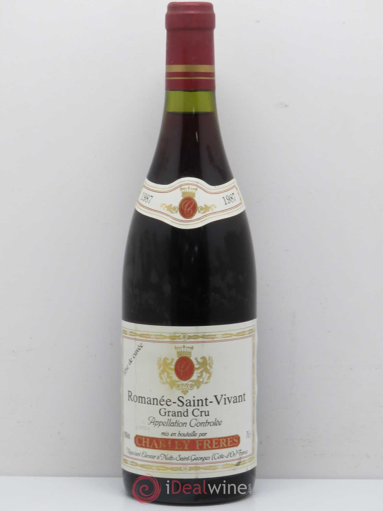 Romanée-Saint-Vivant Grand Cru Charley Freres 1987 - Lot de 1 bouteille - 0
