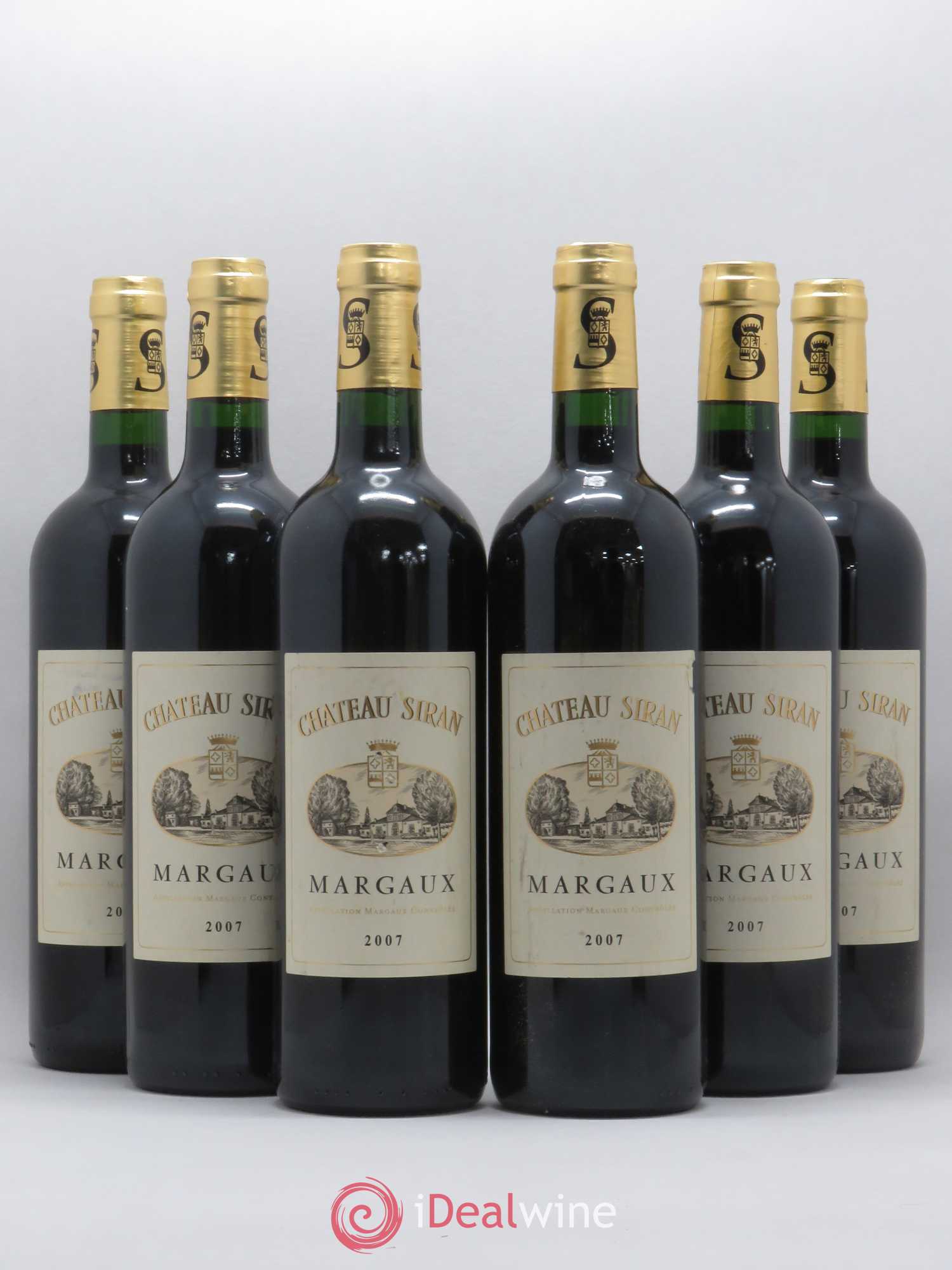 Château Siran 2007 - Lot de 6 bouteilles - 0