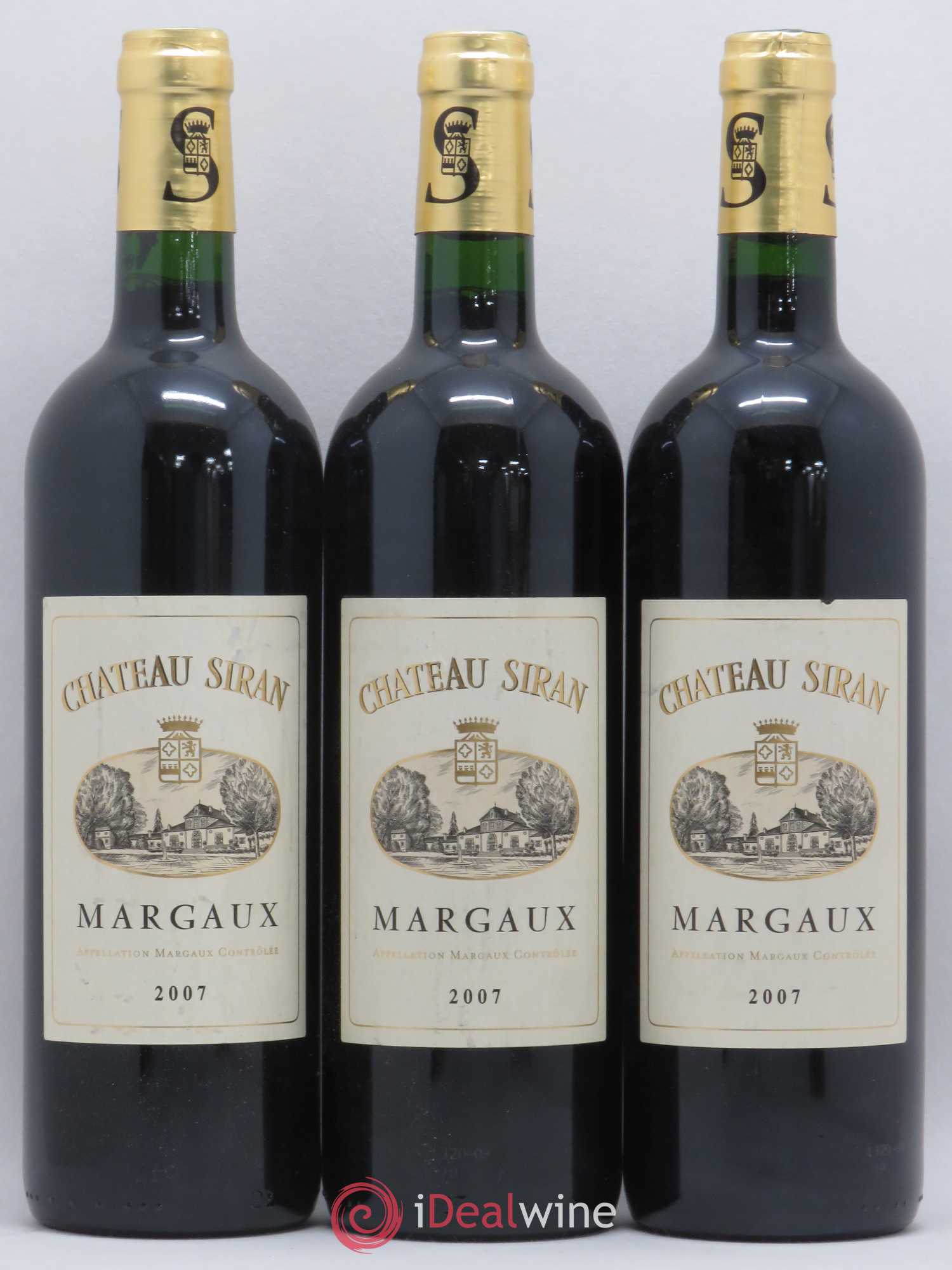 Château Siran 2007 - Lot de 3 bouteilles - 0