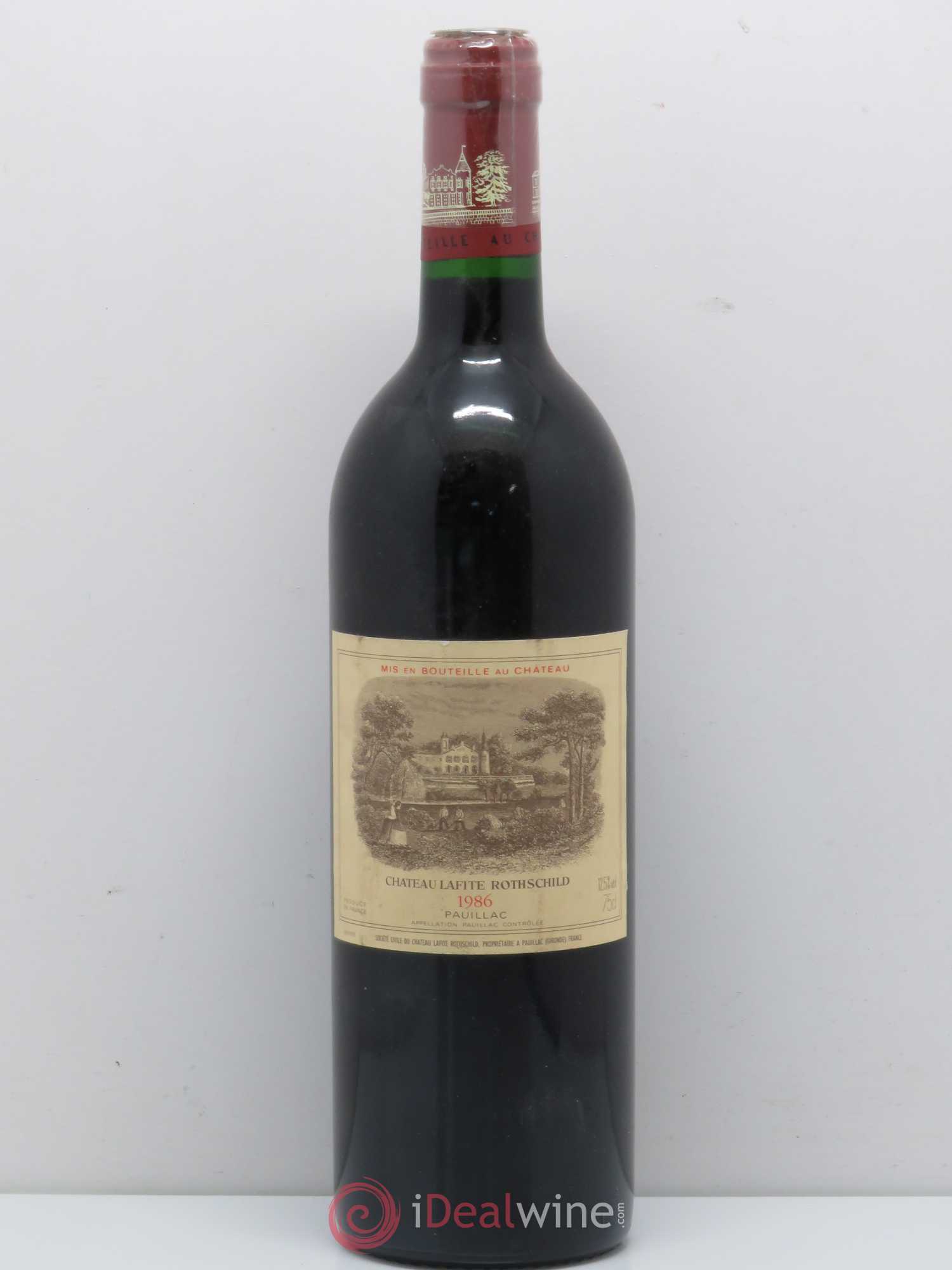 Château Lafite Rothschild 1er Grand Cru Classé 1986 - Lot de 1 bouteille - 0