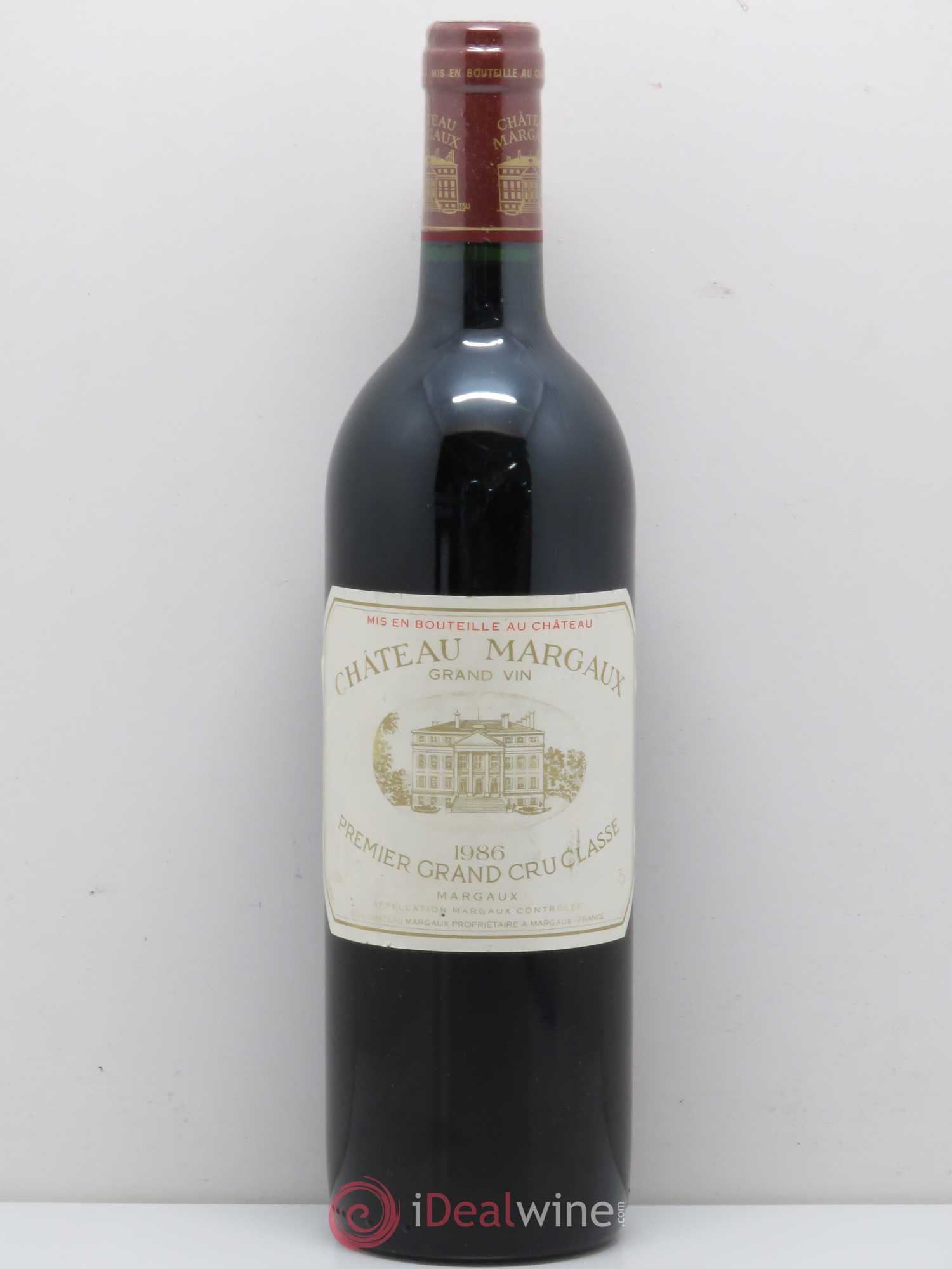 Château Margaux 1er Grand Cru Classé 1986 - Lot de 1 bouteille - 0