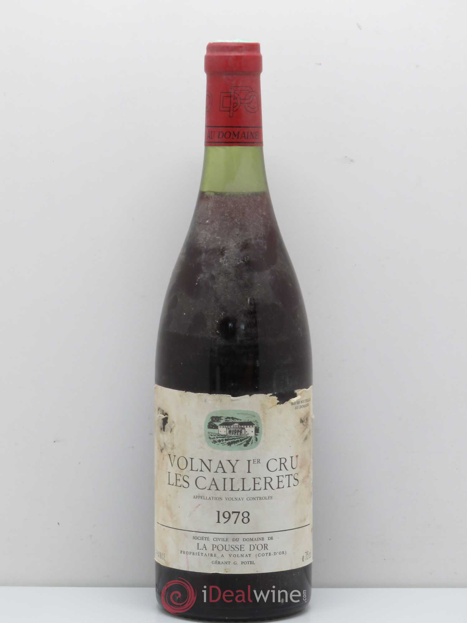 Volnay 1er Cru Les Caillerets La Pousse d'Or (Domaine de) 1978 - Lot de 1 bouteille - 0