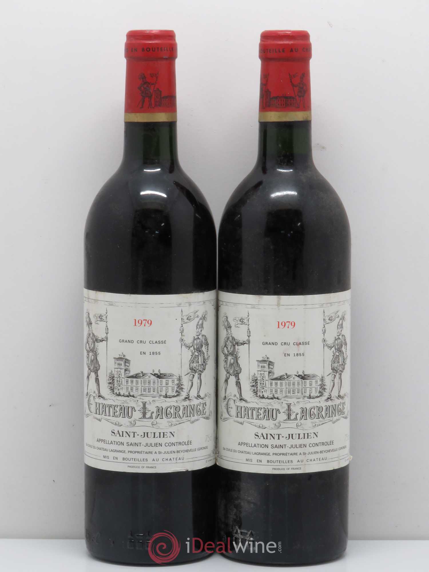 Château Lagrange 3ème Grand Cru Classé (sans prix de réserve) 1979 - Lot de 2 bouteilles - 0