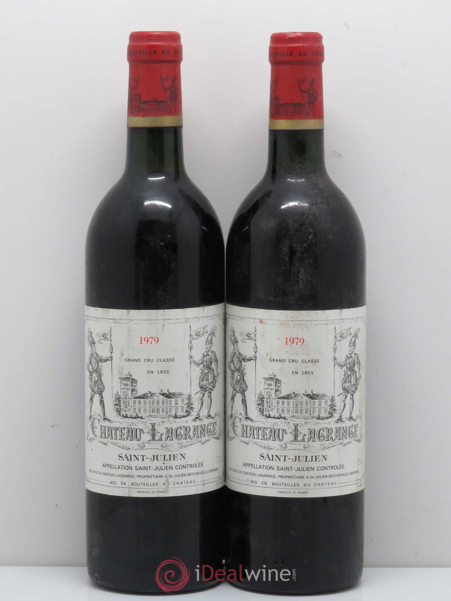 Château Lagrange 3ème Grand Cru Classé 1979 - Lot de 2 bouteilles - 0