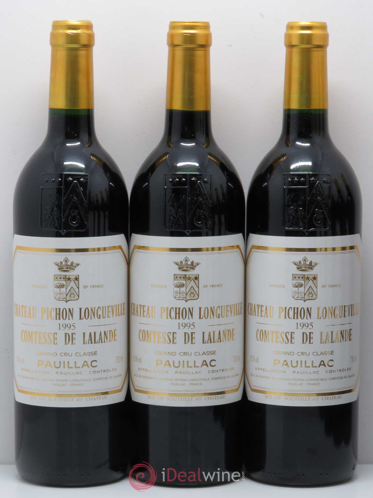 Château Pichon Longueville Comtesse de Lalande 2ème Grand Cru Classé 1995 - Lot de 12 bouteilles - 2