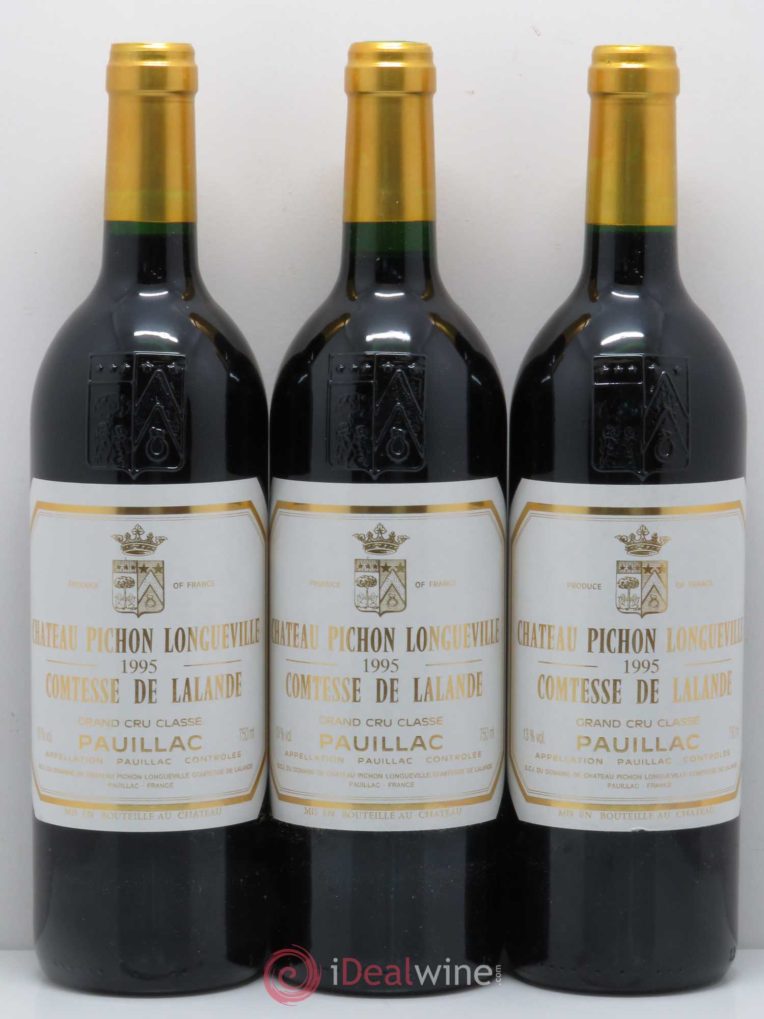 Château Pichon Longueville Comtesse de Lalande 2ème Grand Cru Classé 1995 - Lot de 12 bouteilles - 4