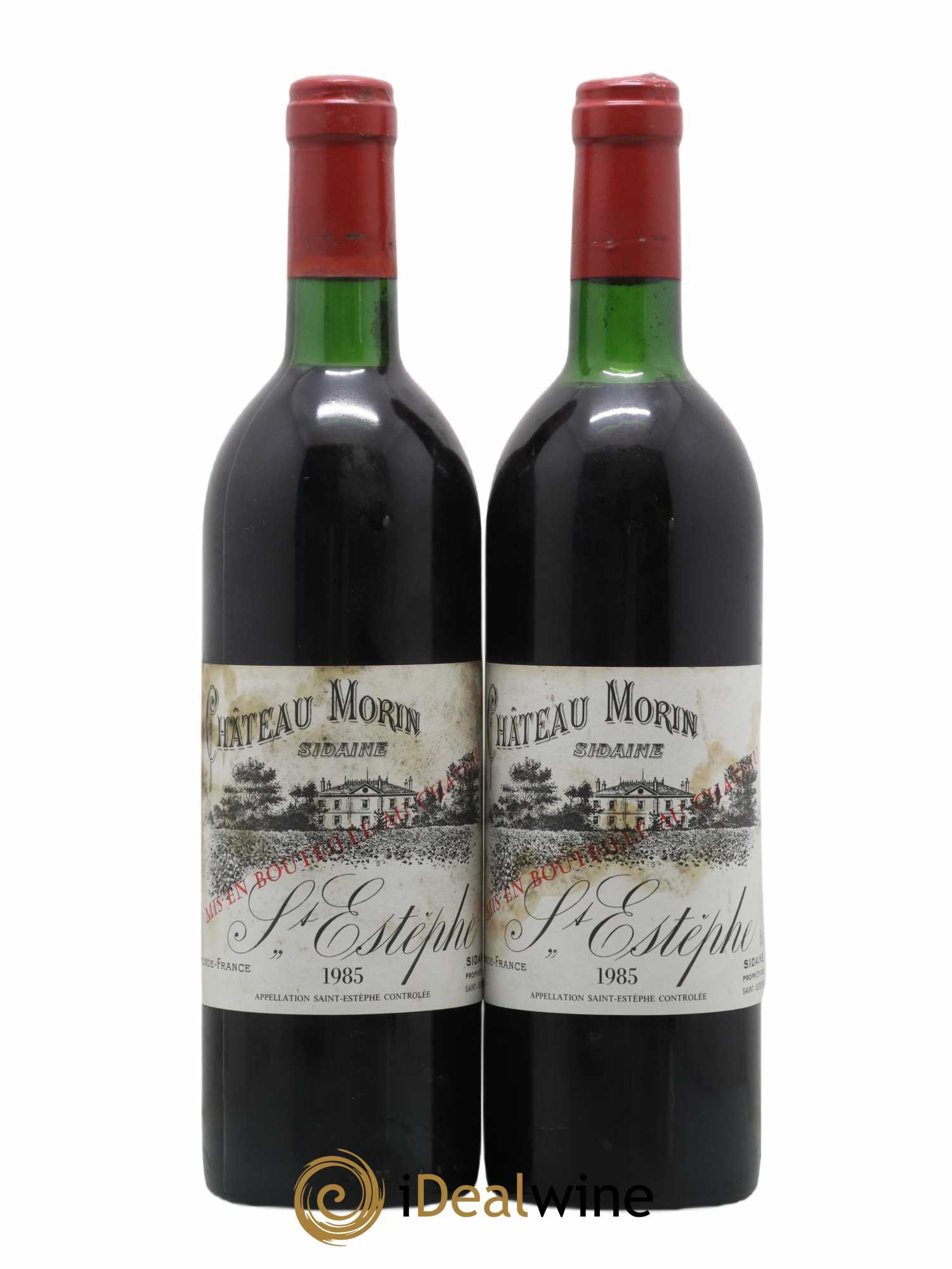 Saint-Estèphe Château Morin Sidaine 1985 - Lot de 2 bouteilles - 0
