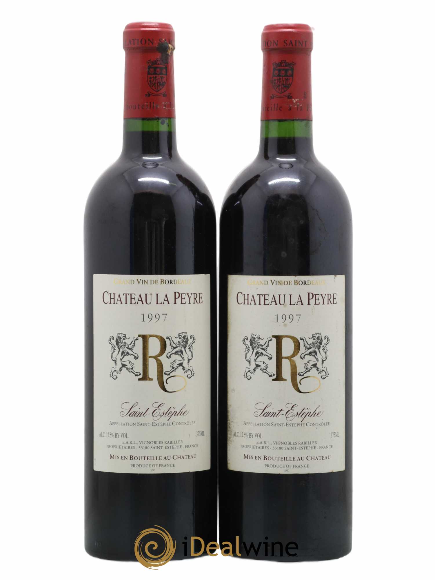 Saint-Estèphe La peyre R (no reserve) 1997 - Lot of 2 bottles - 0
