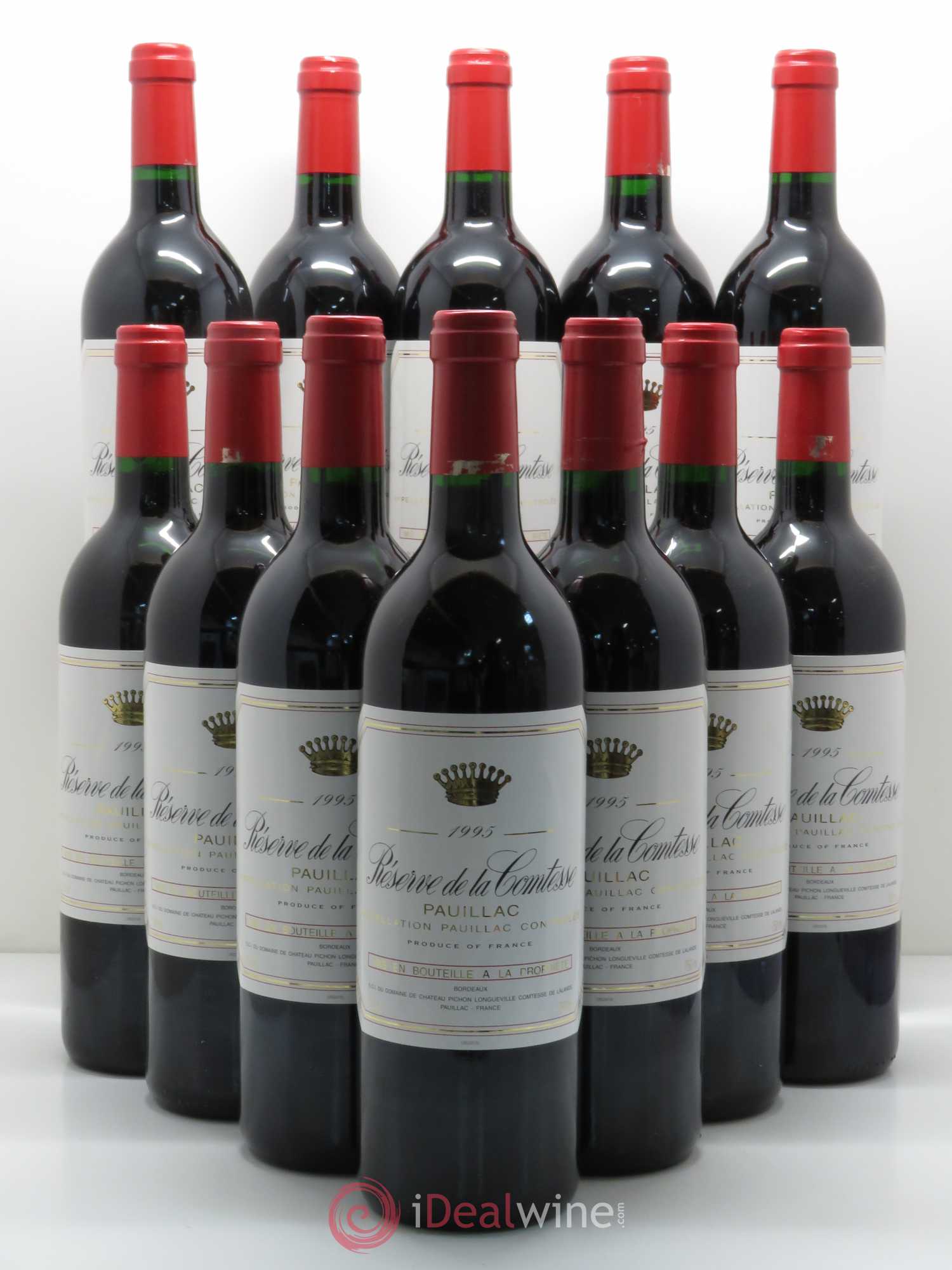 Réserve de la Comtesse Second Vin 1995 - Lot de 12 bouteilles - 0