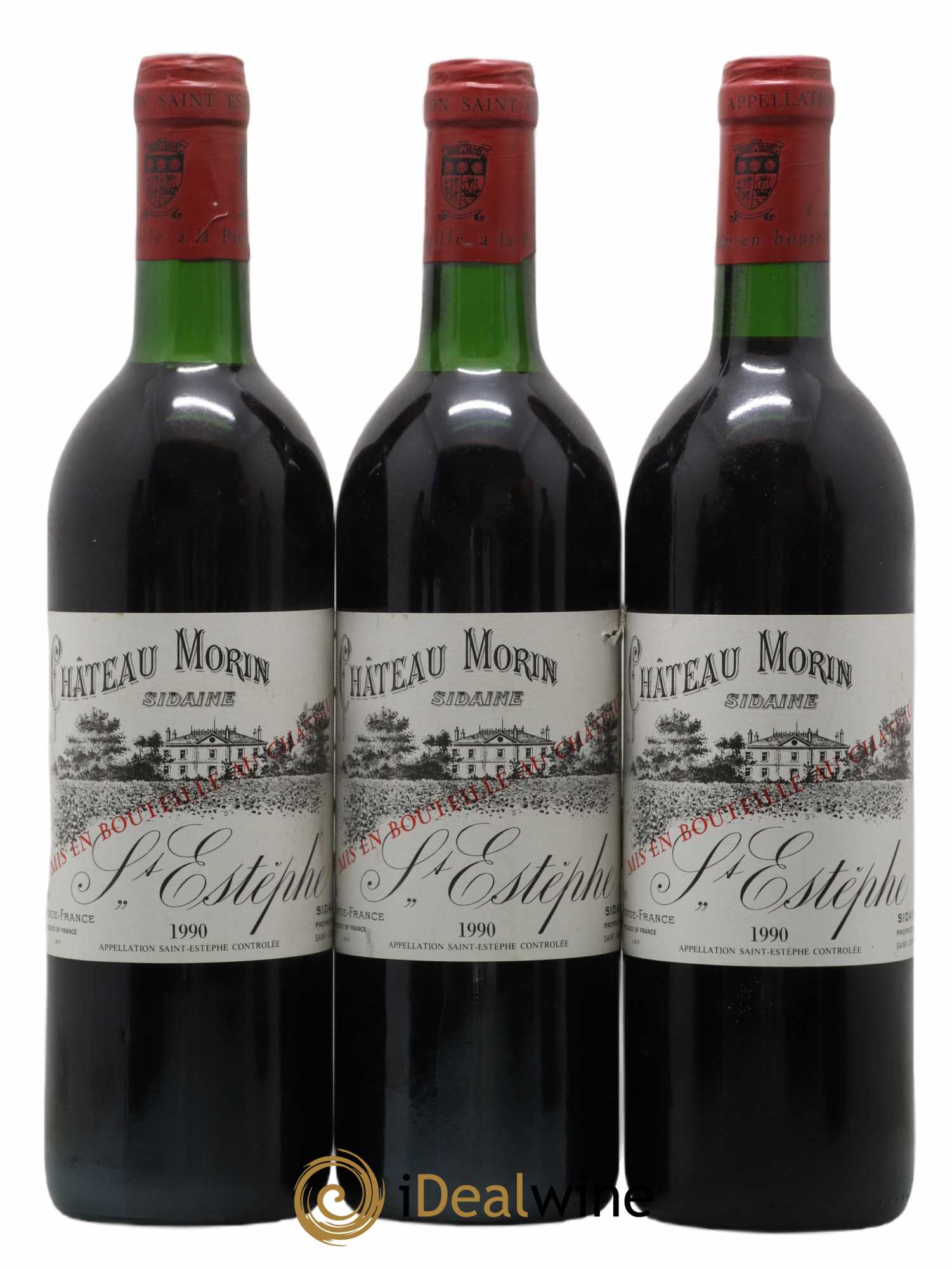 Saint-Estèphe Château Morin Sidaine 1990 - Lot de 6 bouteilles - 2