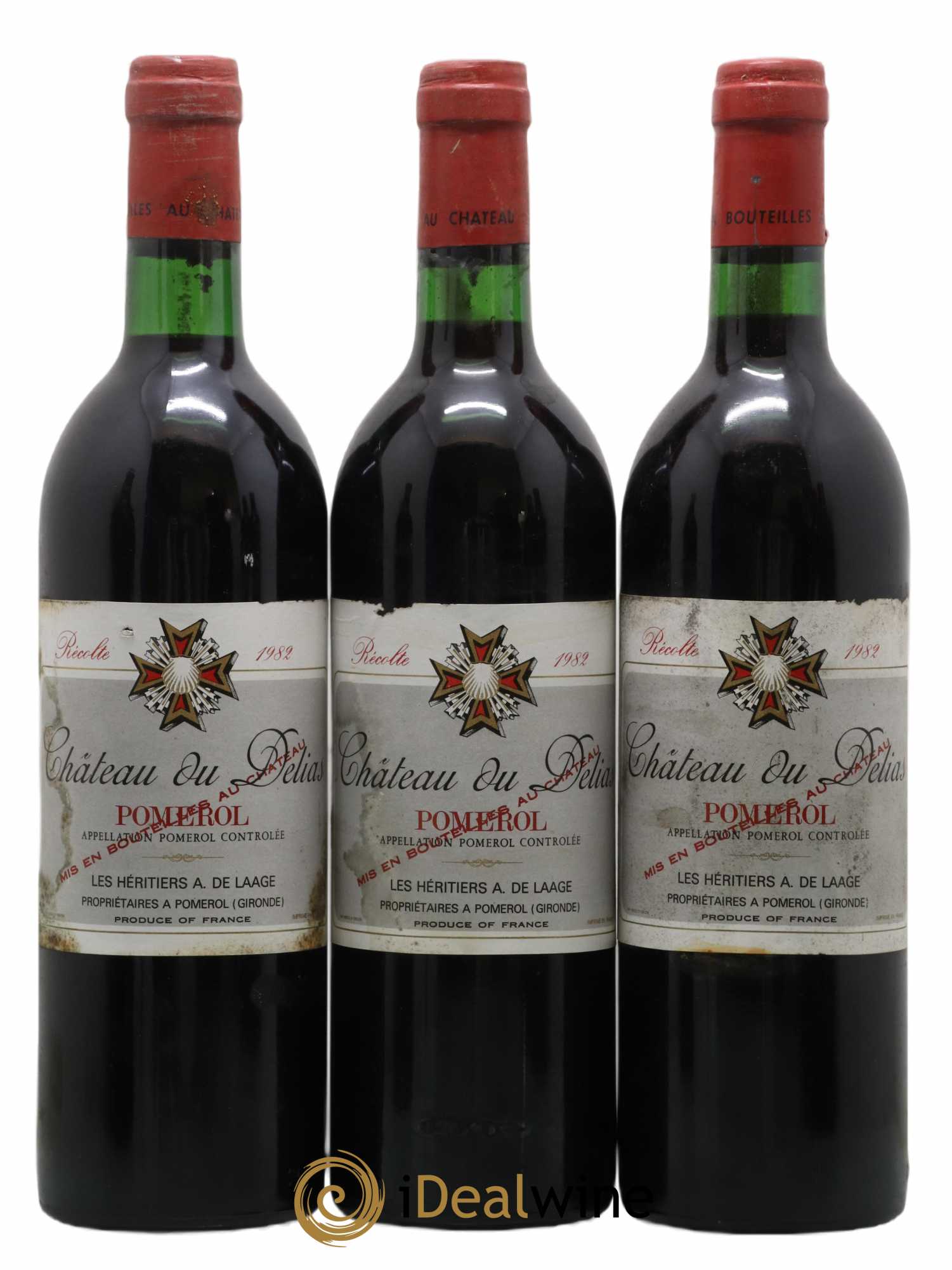 Pomerol 1982 - Posten von 6 Flaschen - 1