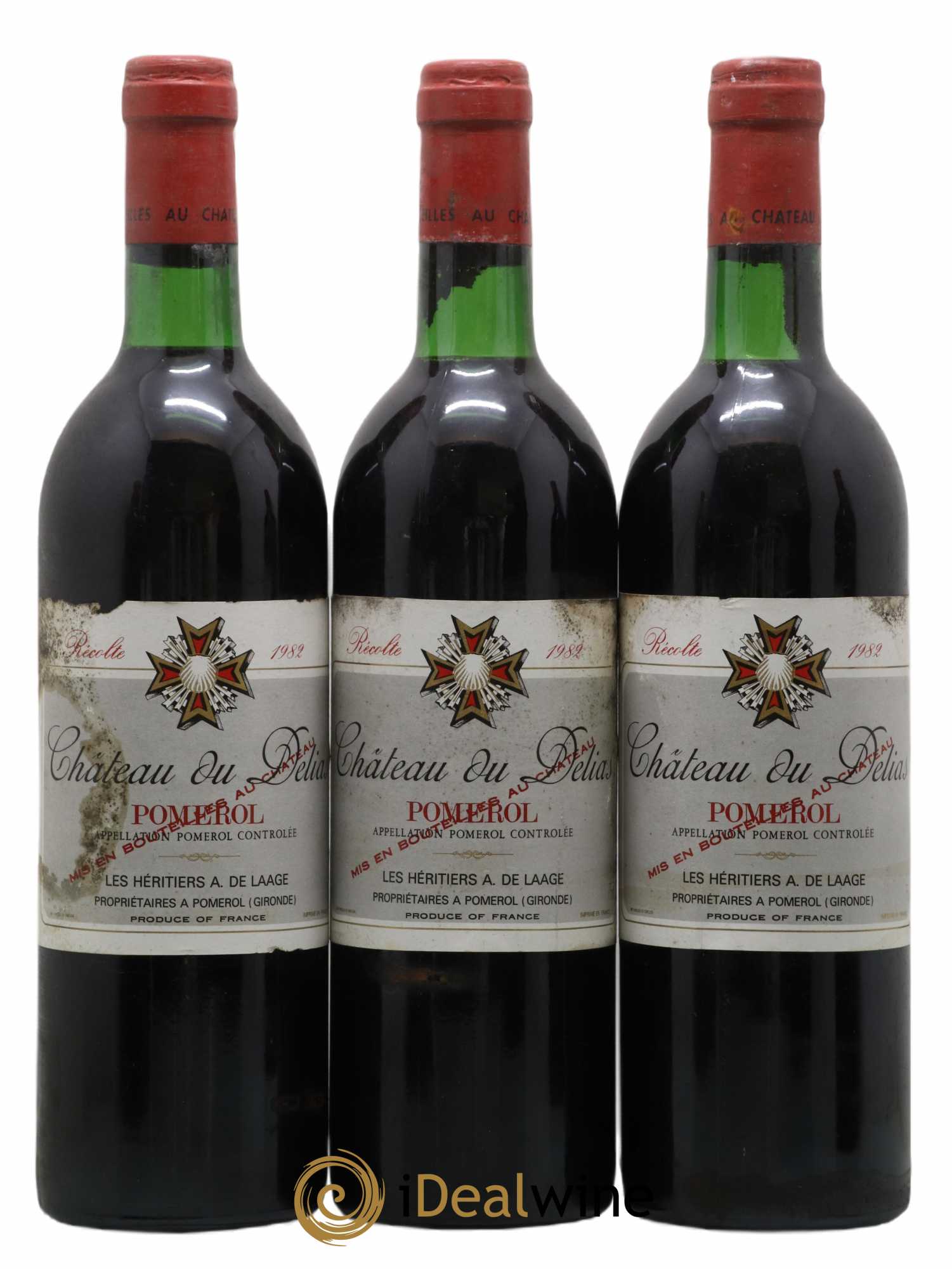 Pomerol 1982 - Posten von 6 Flaschen - 2