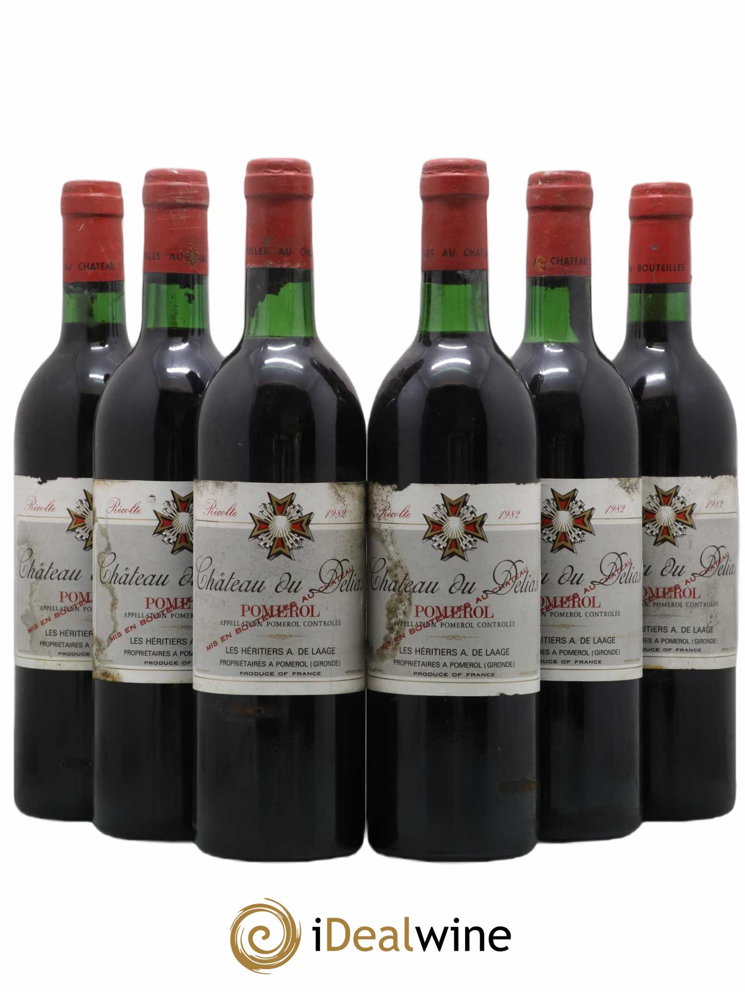 Pomerol 1982 - Posten von 6 Flaschen - 0