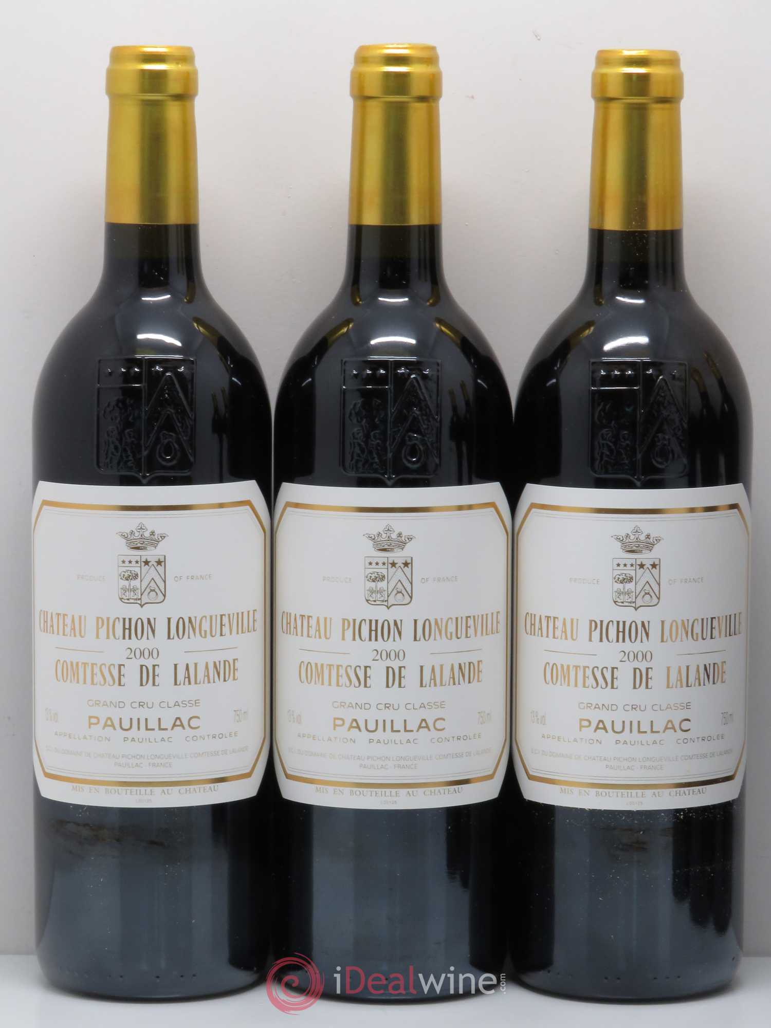 Château Pichon Longueville Comtesse de Lalande 2ème Grand Cru Classé 2000 - Lot de 12 bouteilles - 3