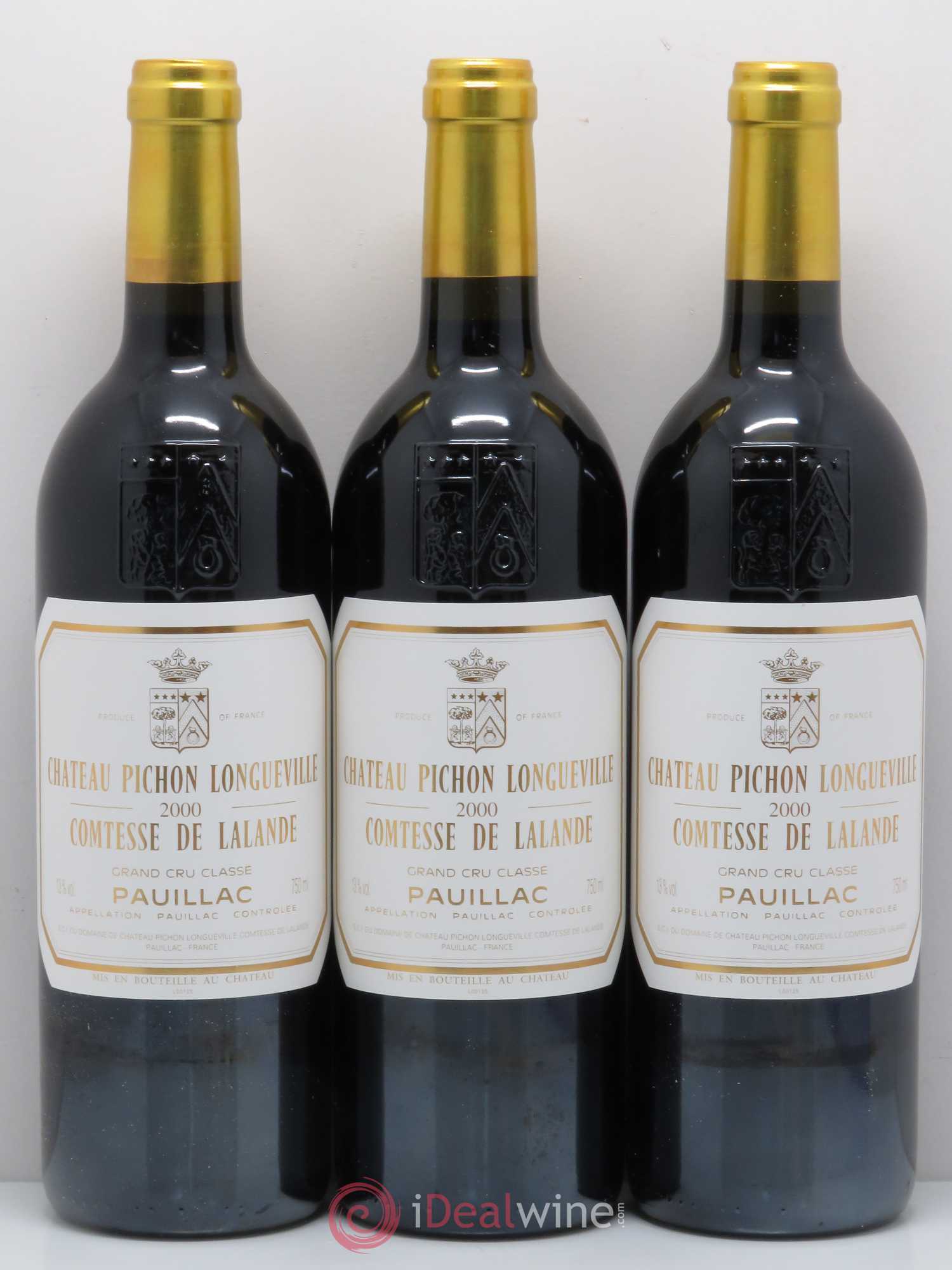 Château Pichon Longueville Comtesse de Lalande 2ème Grand Cru Classé 2000 - Lot de 12 bouteilles - 4