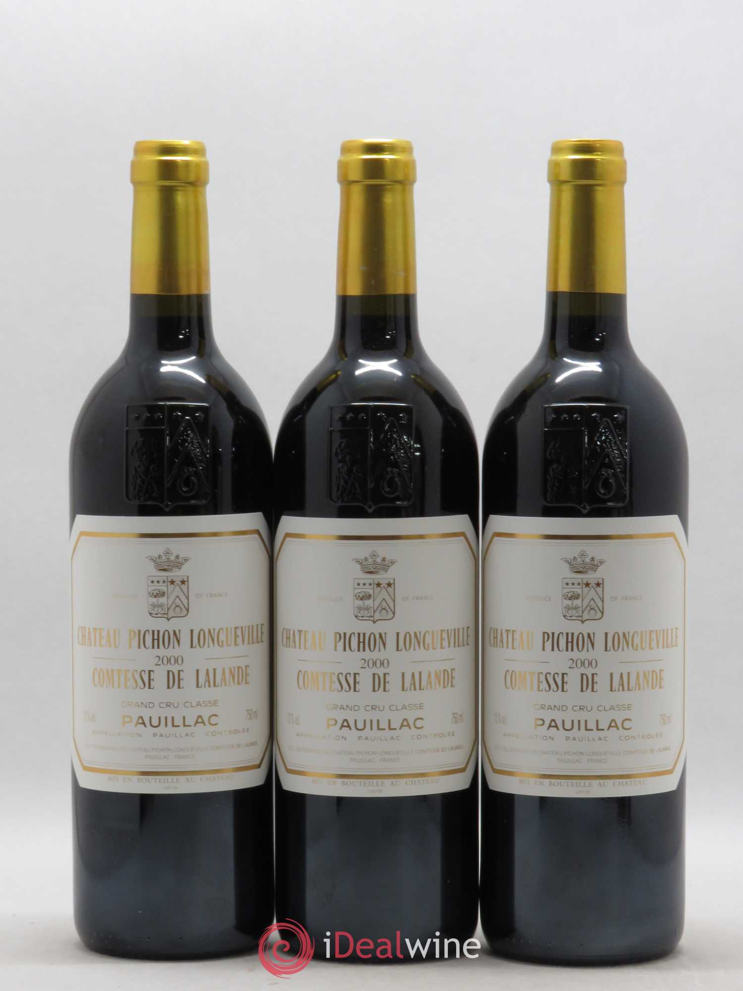 Château Pichon Longueville Comtesse de Lalande 2ème Grand Cru Classé 2000 - Lot de 12 bouteilles - 1