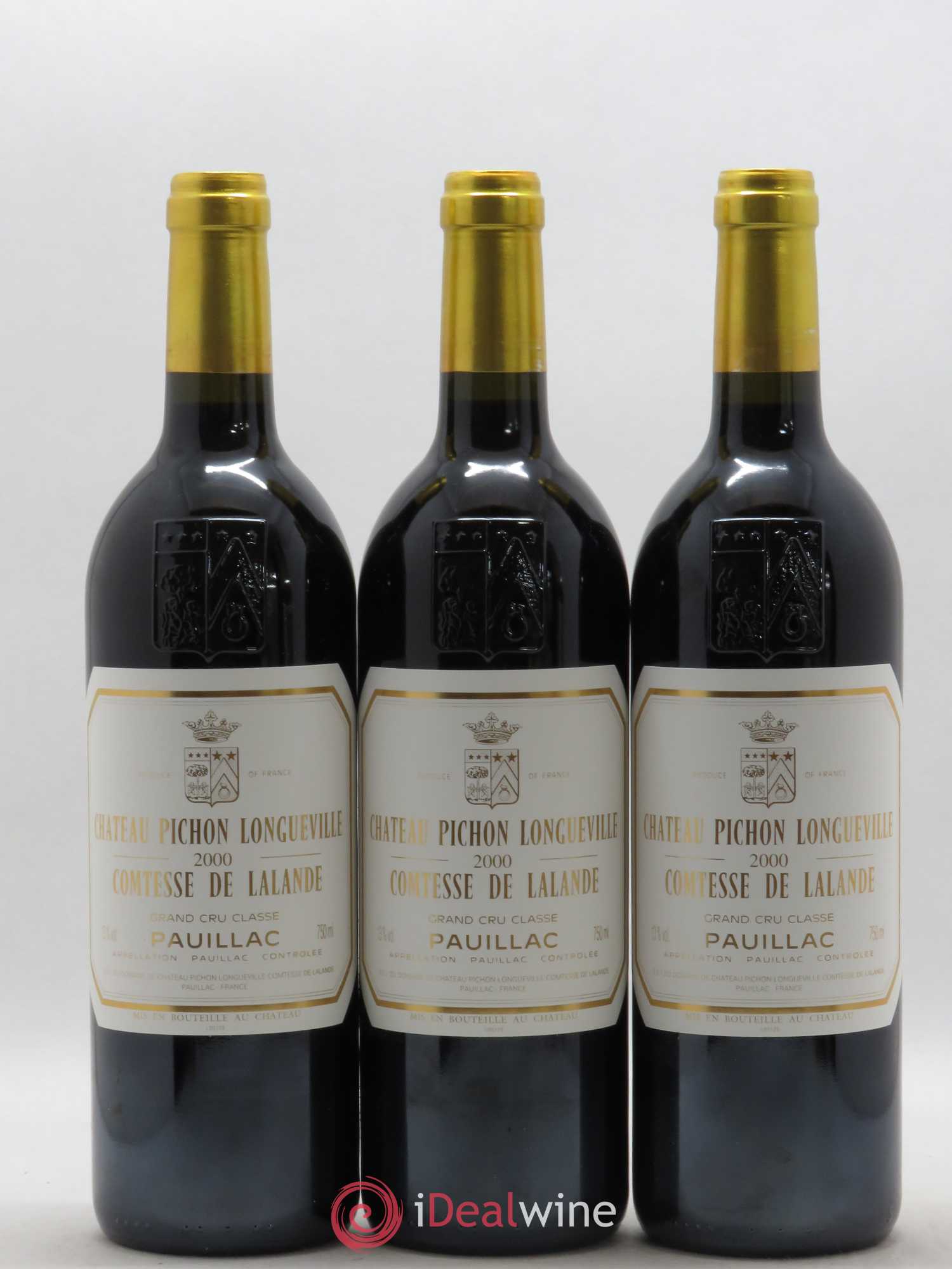 Château Pichon Longueville Comtesse de Lalande 2ème Grand Cru Classé 2000 - Lot de 12 bouteilles - 3