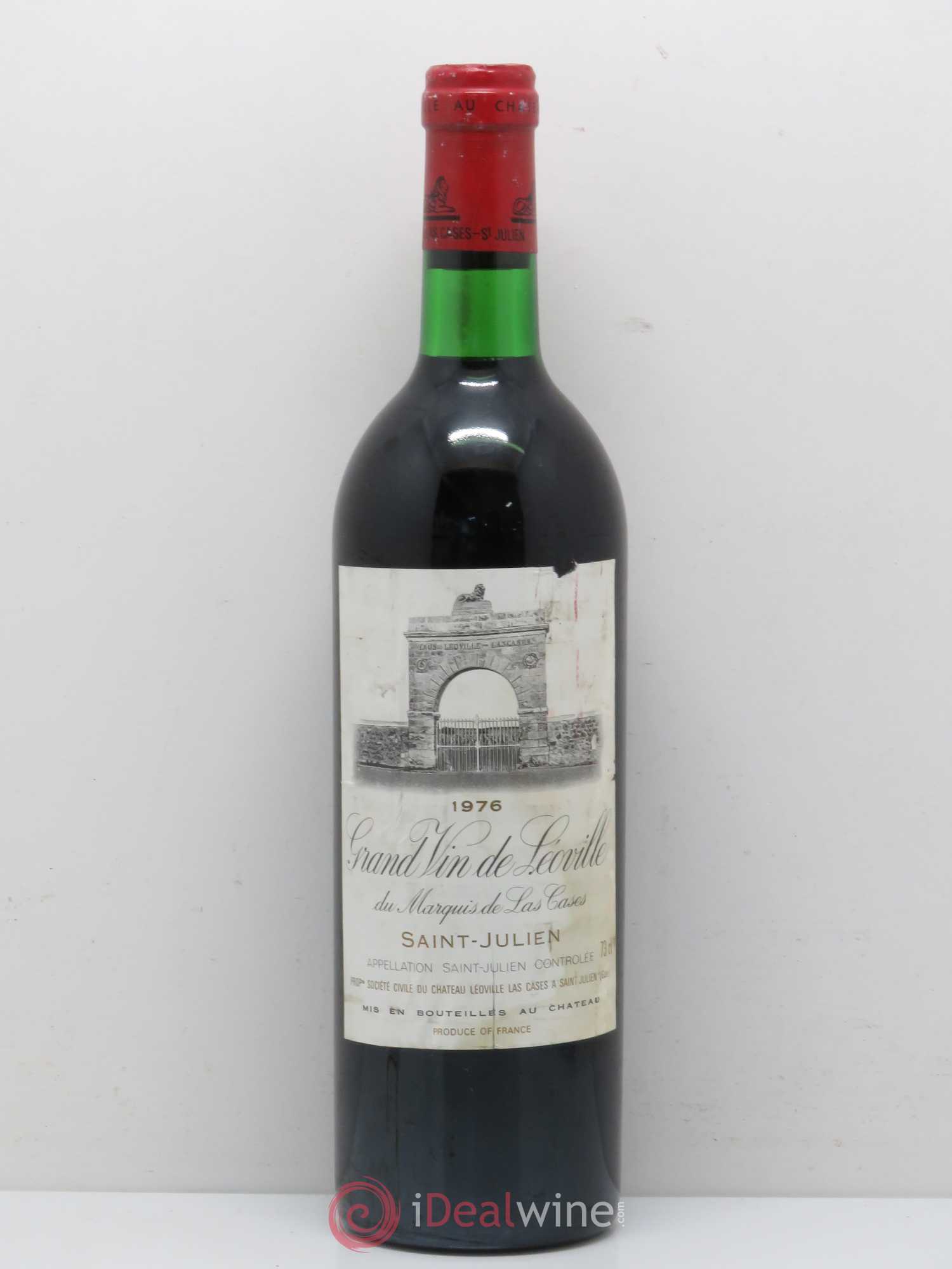 Château Léoville Las Cases 2ème Grand Cru Classé 1976 - Lot de 1 bouteille - 0