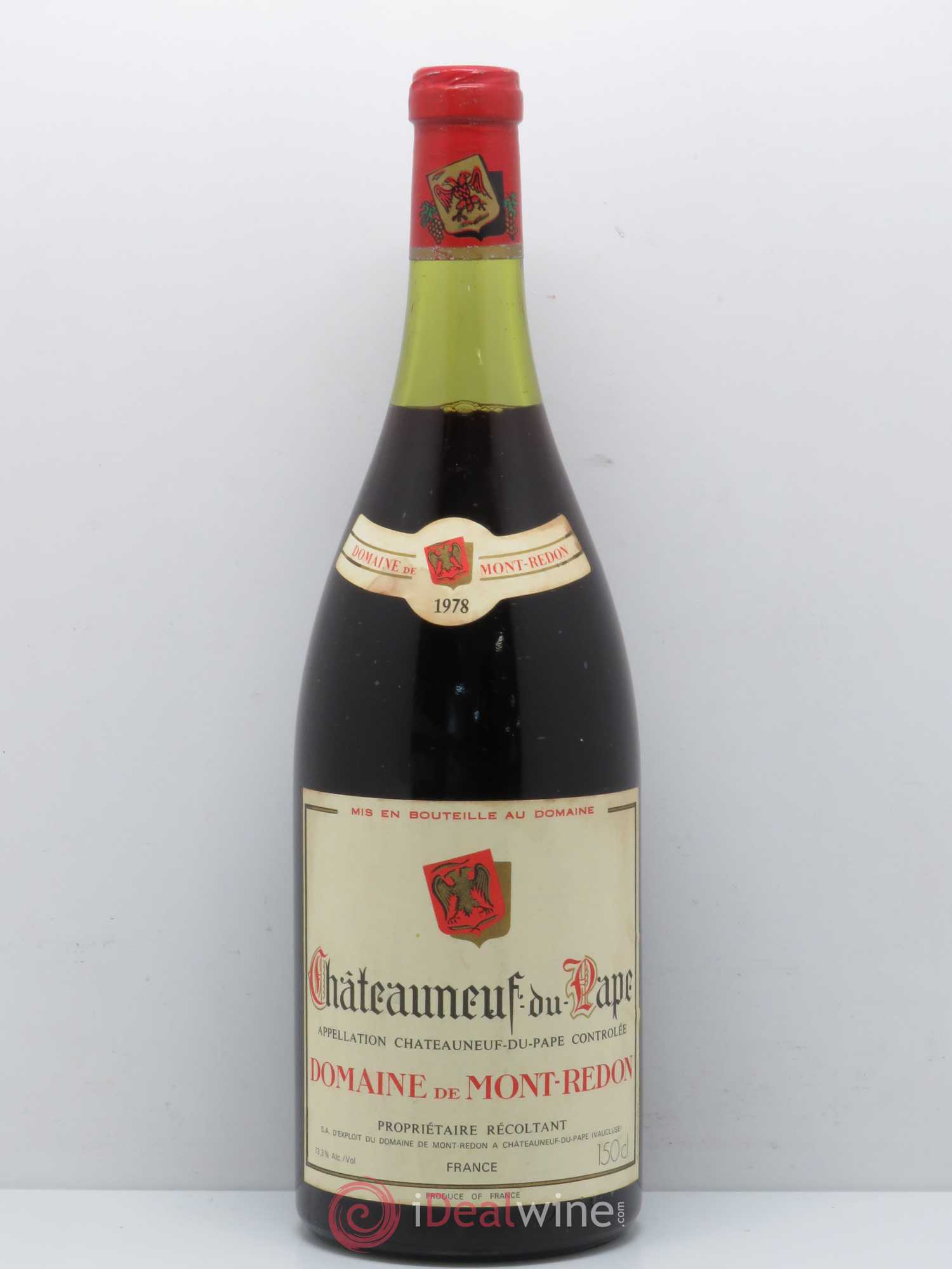Châteauneuf-du-Pape Château Mont-Redon Famille Abeille-Fabre 1978 - Lot de 1 magnum - 0