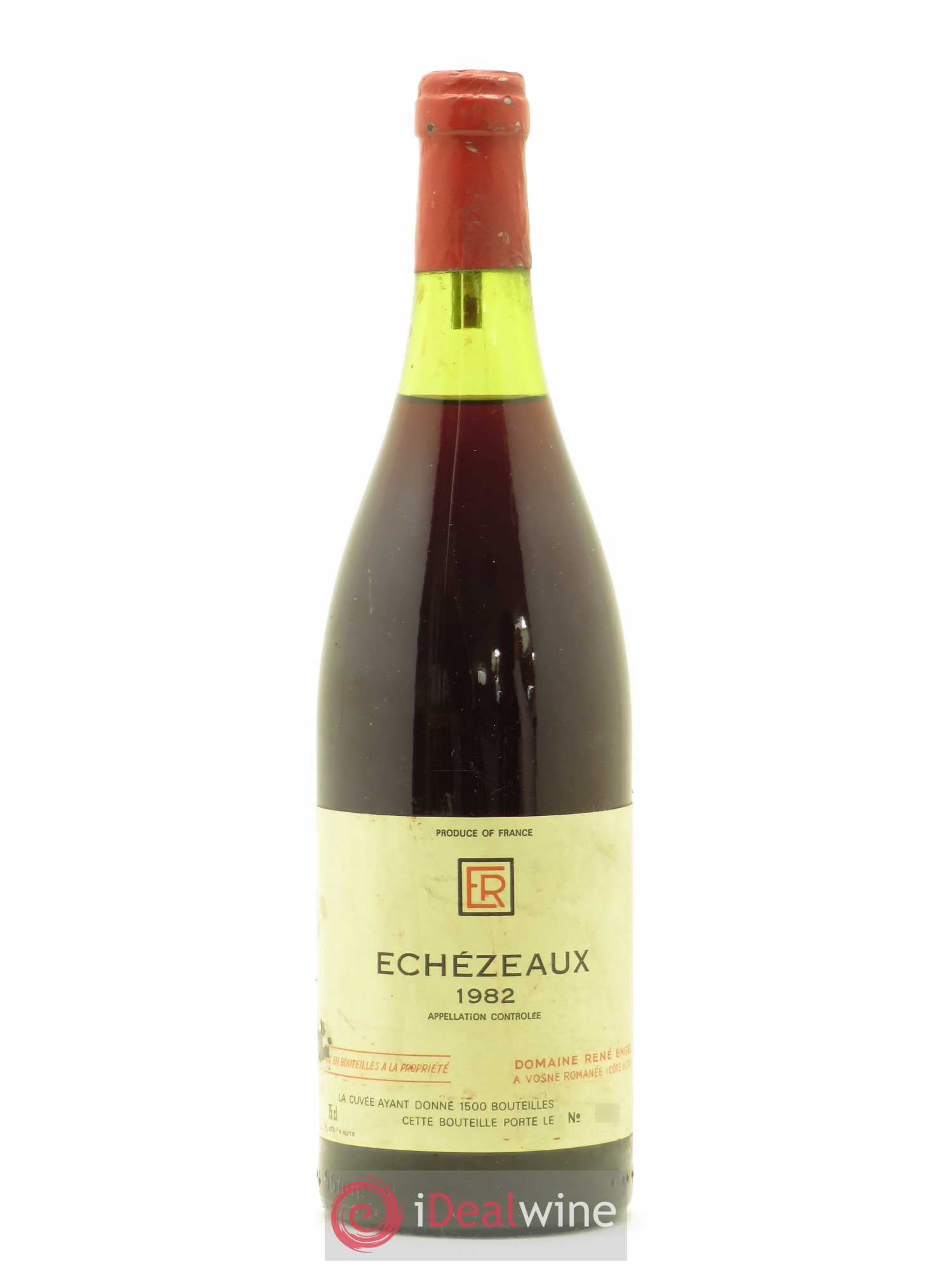 Echezeaux Grand Cru René Engel - Eugénie (Domaine) 1982 - Lot de 1 bouteille - 0
