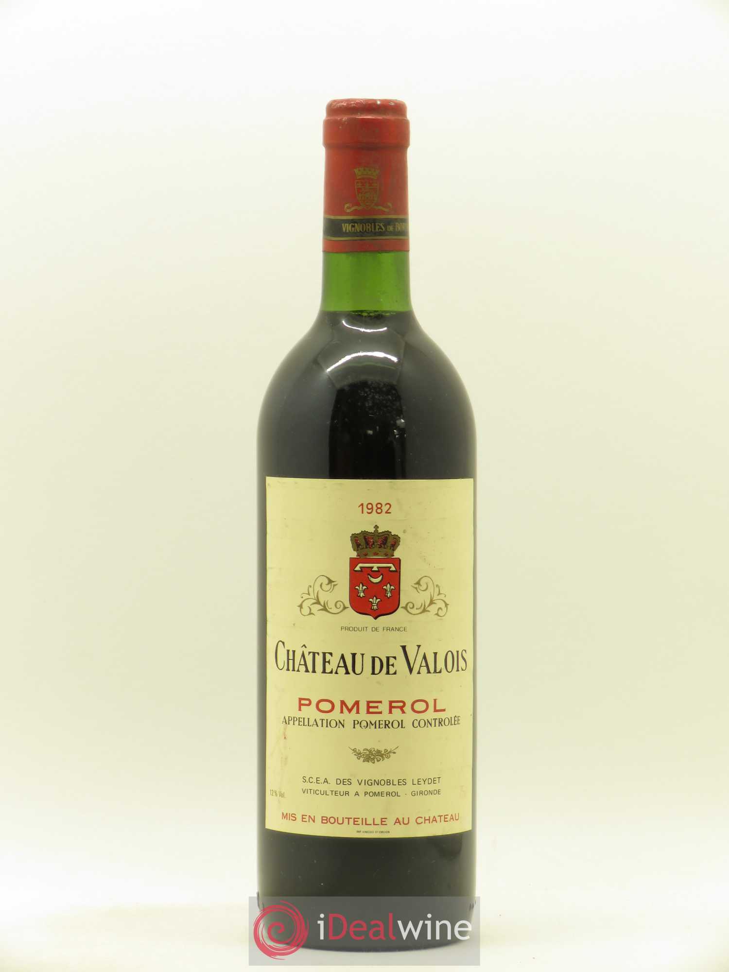 Château de Valois 1982 - Lot de 1 bouteille - 0