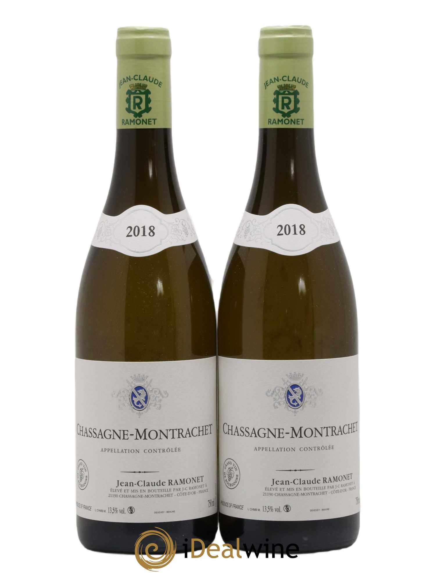 Chassagne-Montrachet Ramonet (Domaine) 2018 - Lot de 2 bouteilles - 0