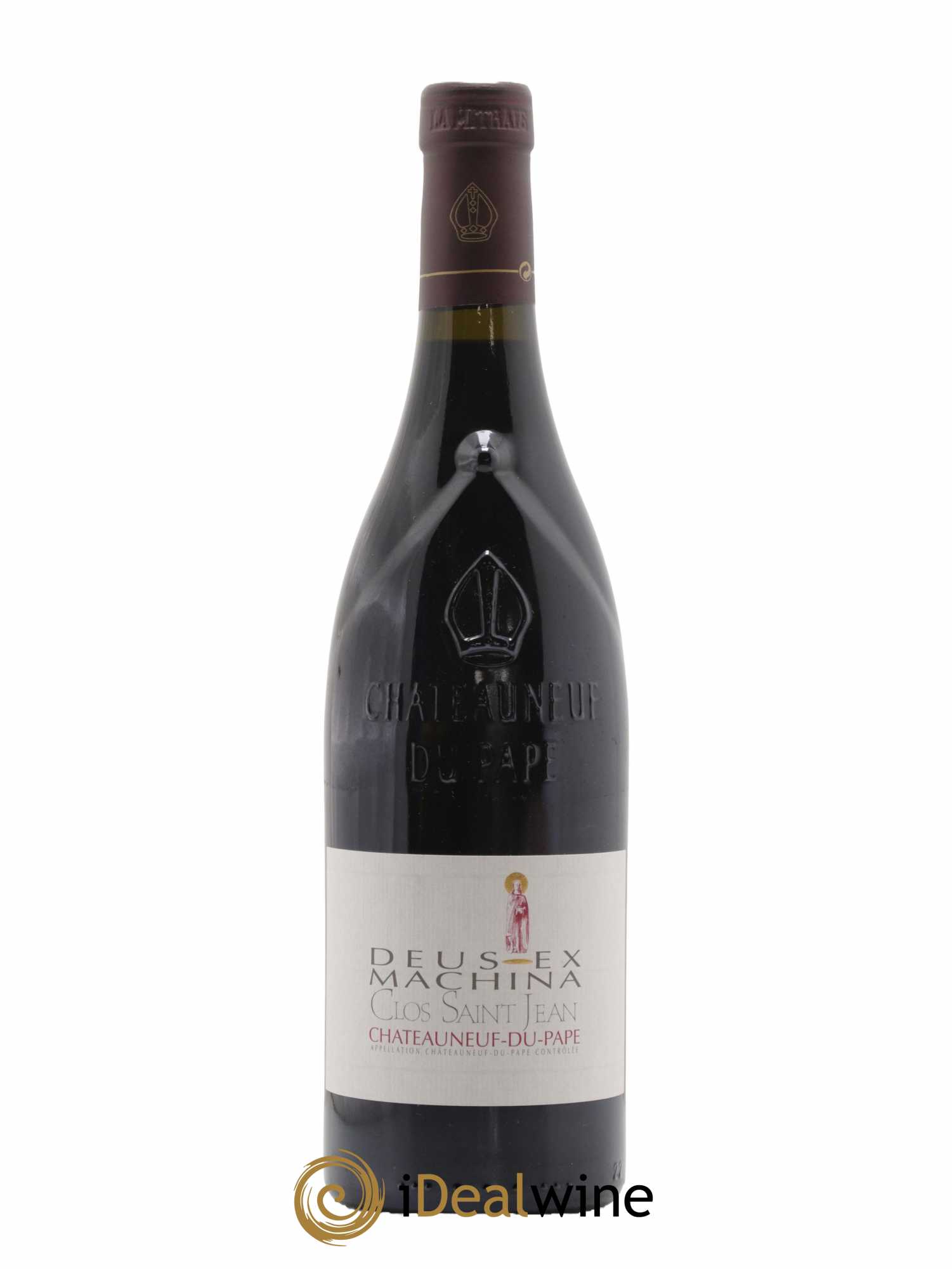 Châteauneuf-du-Pape Clos Saint-Jean Deus Ex Machina Pascal et Vincent Maurel 2016 - Lot de 1 bouteille - 0