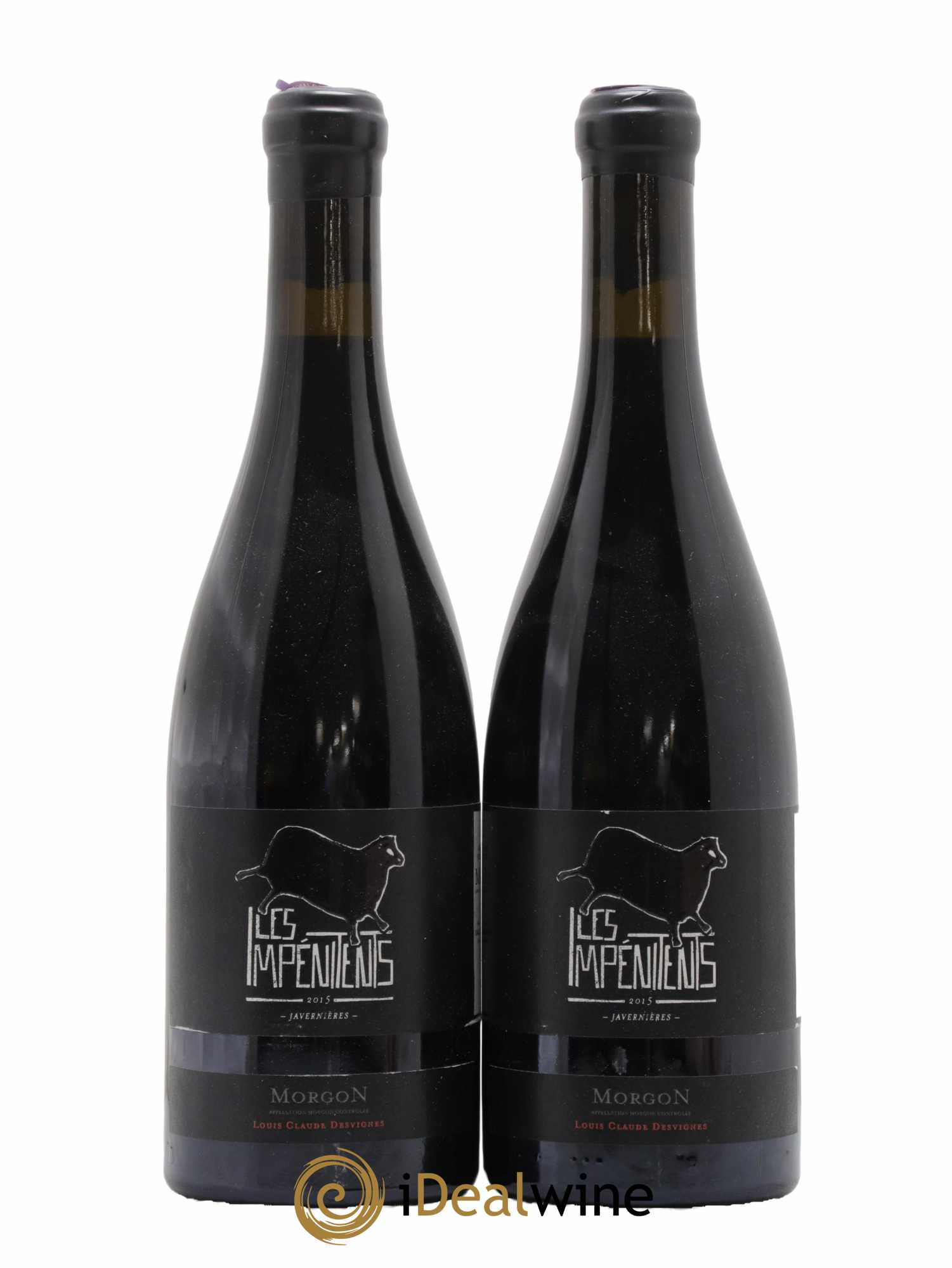 Morgon Javernières Les Impénitents Louis-Claude Desvignes 2015 - Lot de 2 bouteilles - 0