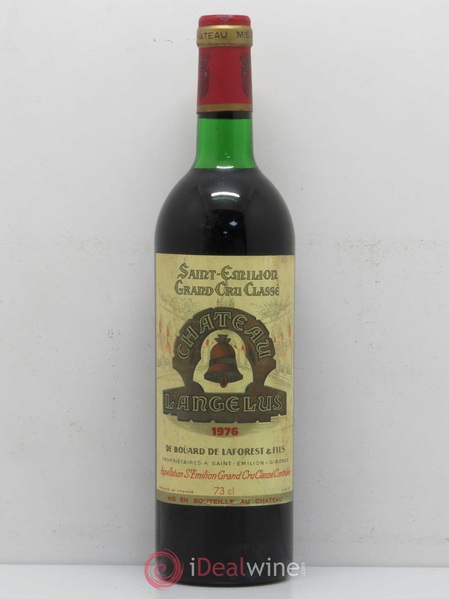 Château Angélus 1er Grand Cru Classé A 1976 - Lot de 1 bouteille - 0