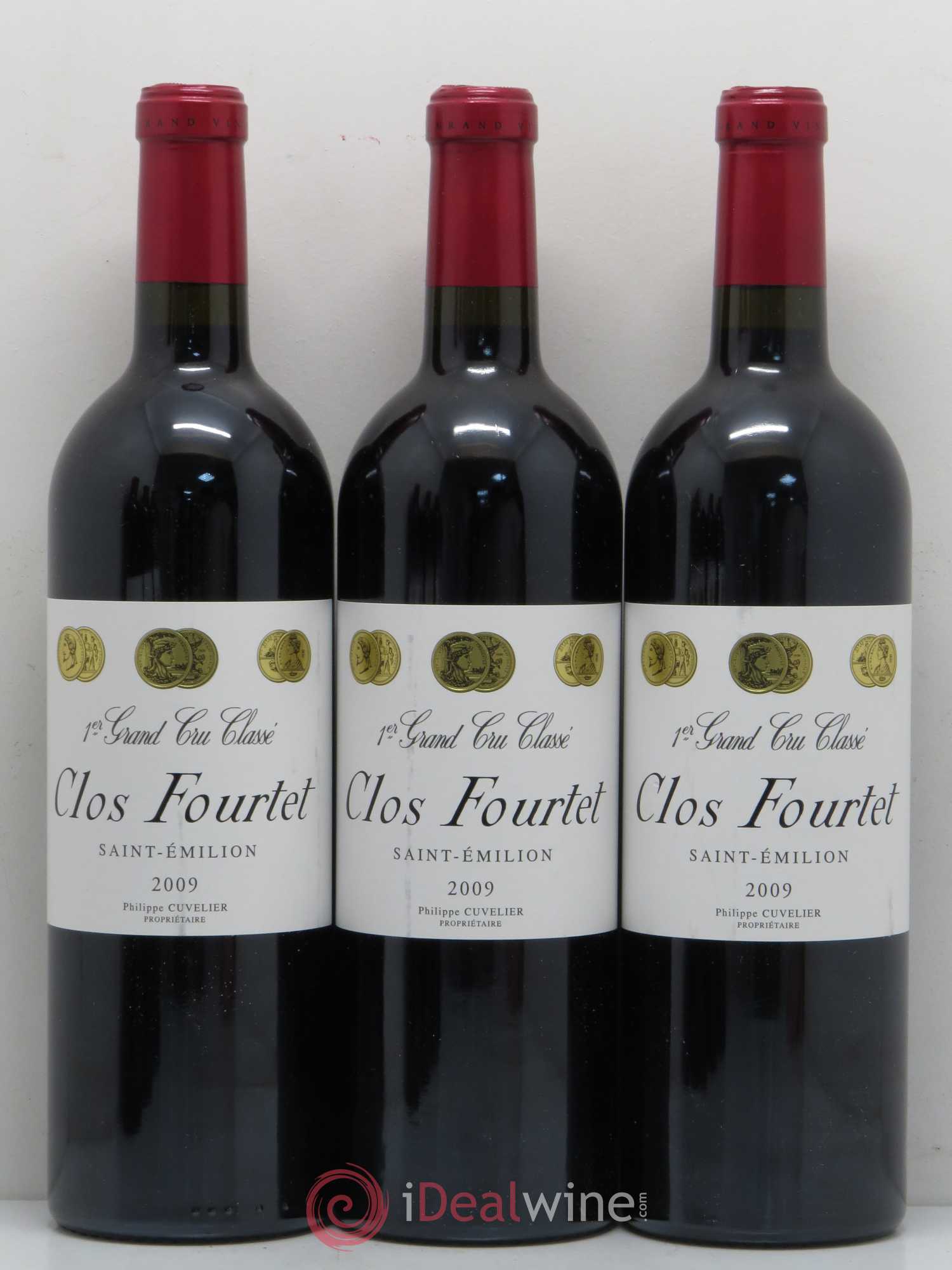 Clos Fourtet 1er Grand Cru Classé B 2009 - Lot de 6 bouteilles - 1