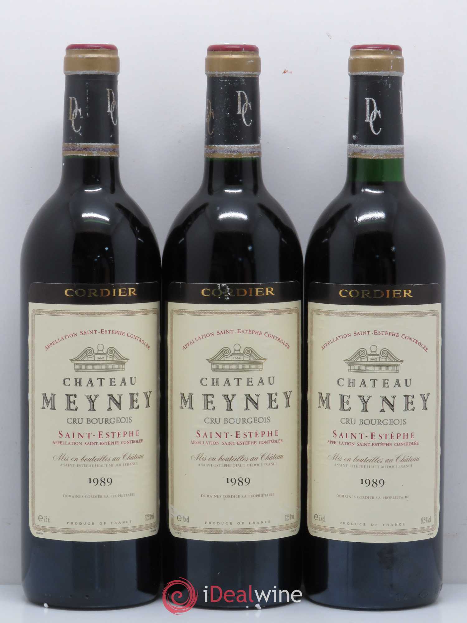 Château Meyney 1989 - Lot de 6 bouteilles - 1