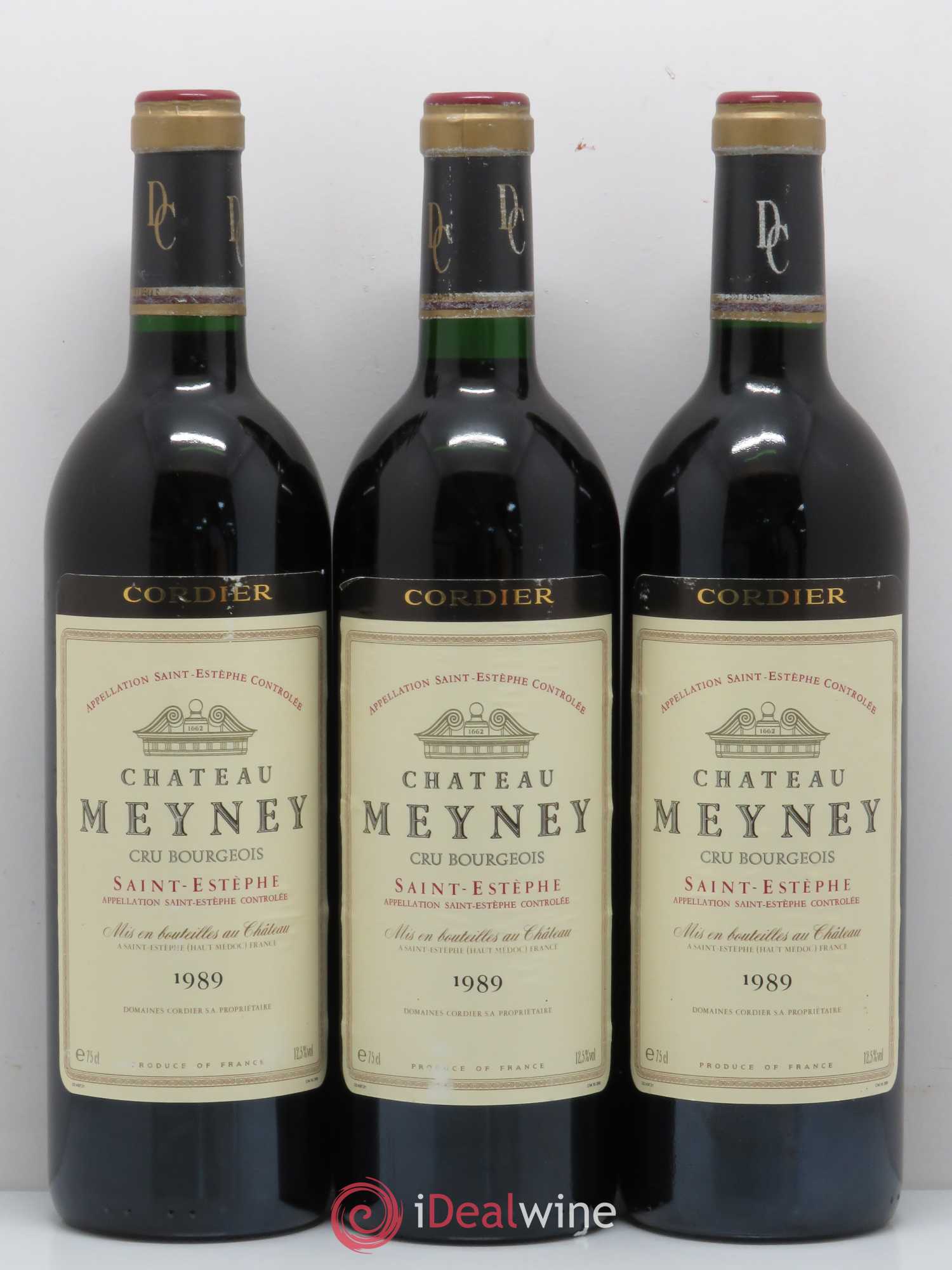 Château Meyney 1989 - Lot de 6 bouteilles - 2