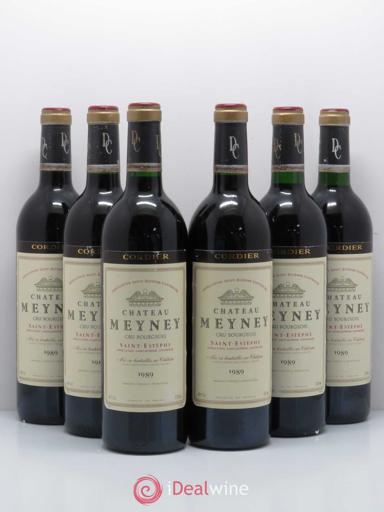 Château Meyney 1989 - Lot de 6 bouteilles - 0