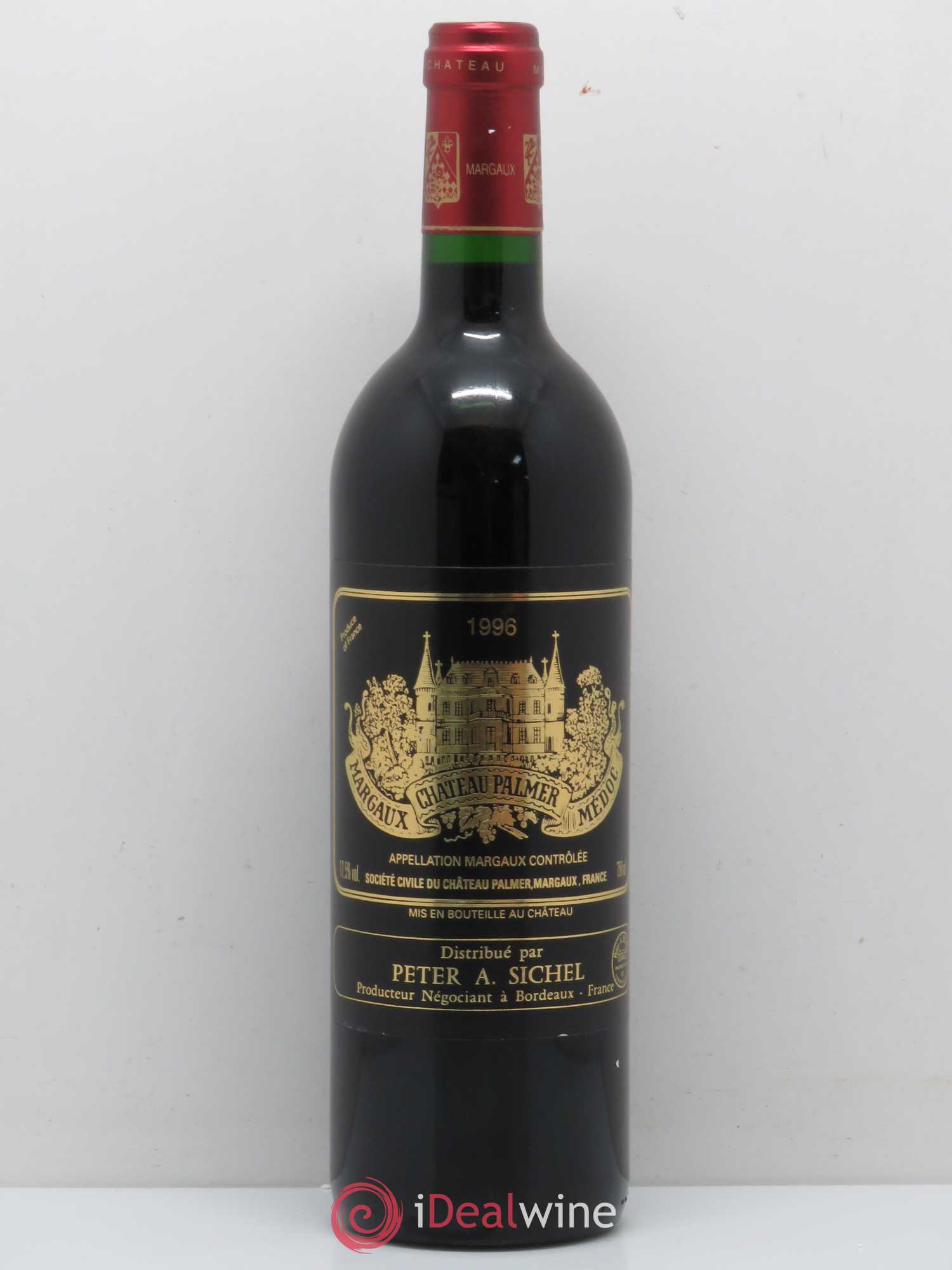Château Palmer 3ème Grand Cru Classé 1996 - Lot de 1 bouteille - 0