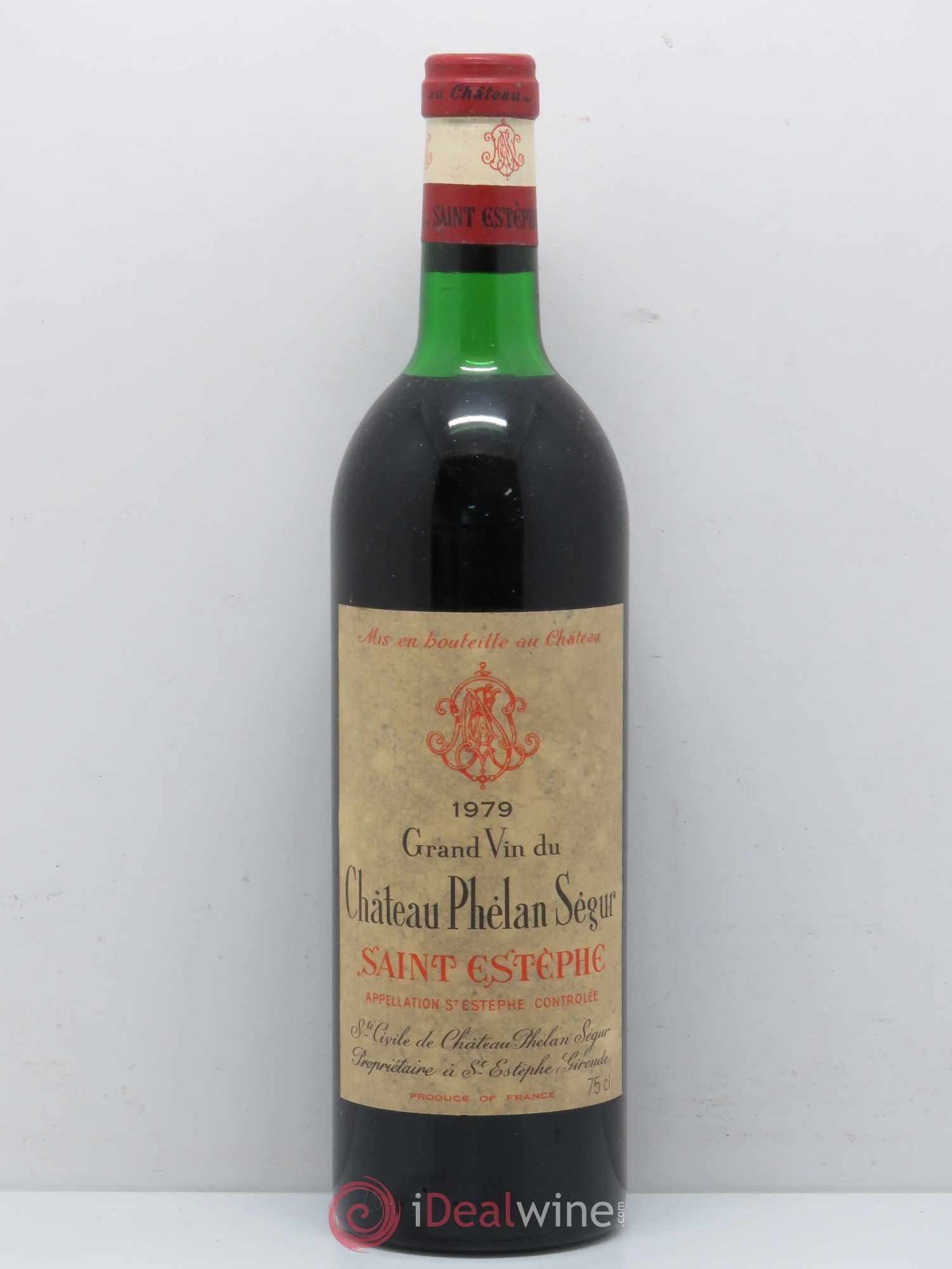 Château Phélan Ségur 1979 - Lot de 1 bouteille - 0